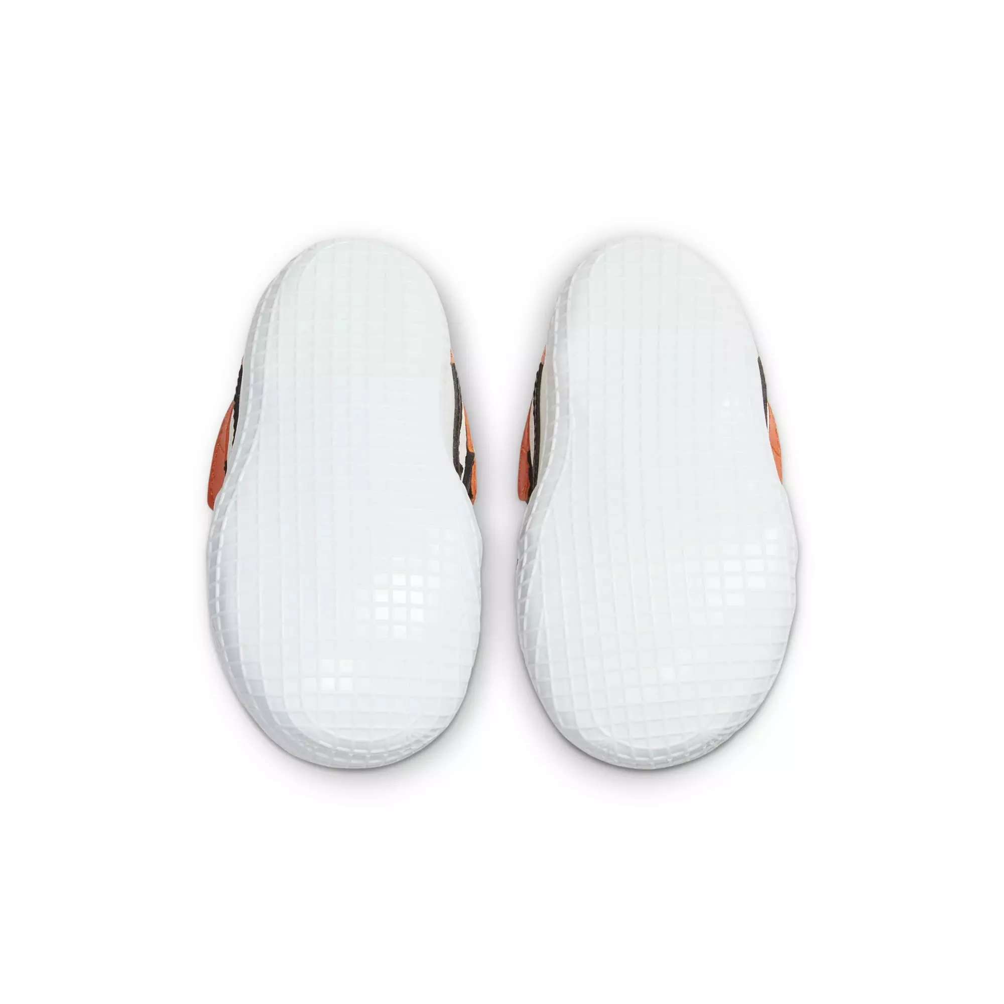 Jordan 1 "Sail/Black/Starfish" Baby Crib Bootie - BLACK/ORANGE