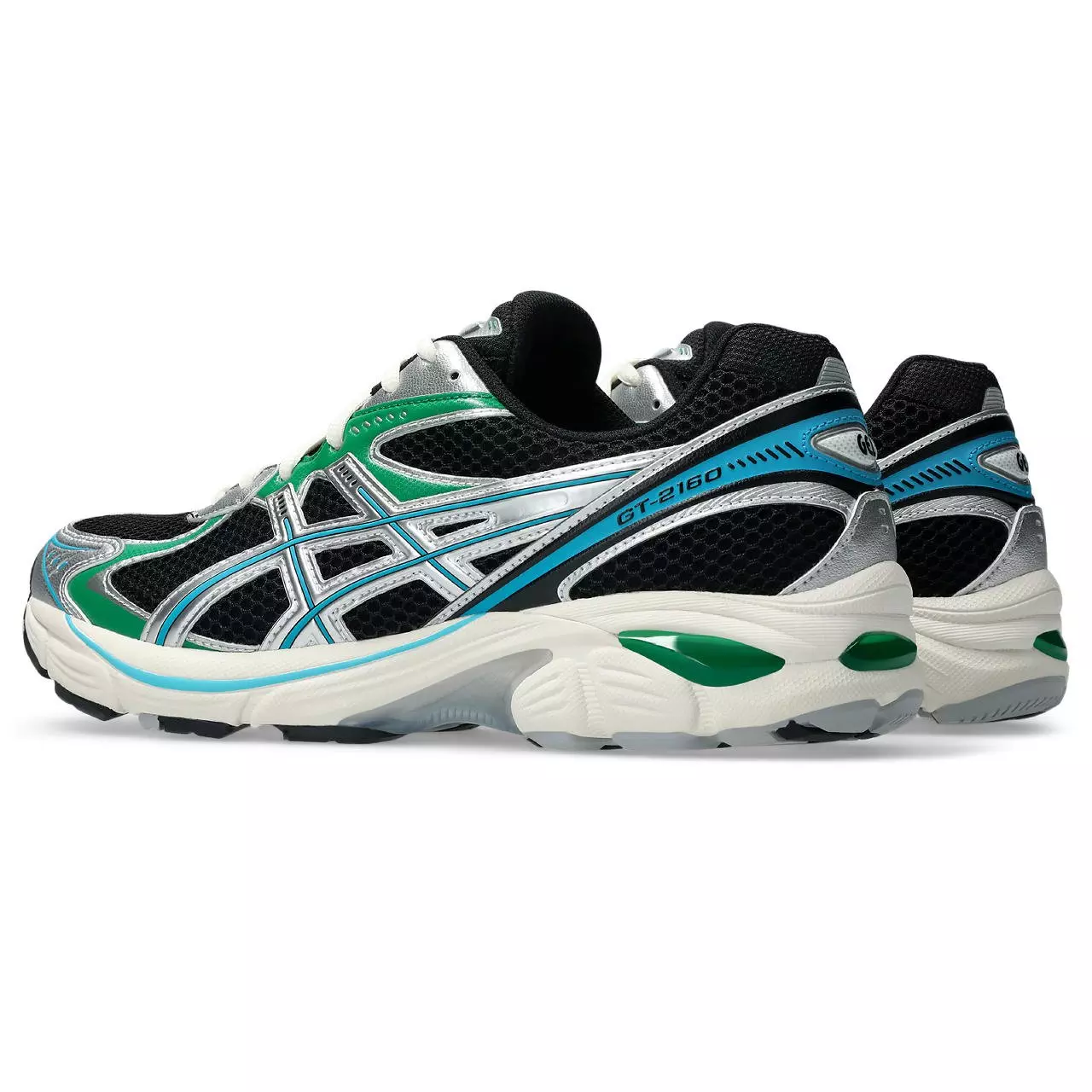 ASICS GT-2160 "Black/Blue/Green" Unisex Shoe - BLACK/BLUE/GREEN