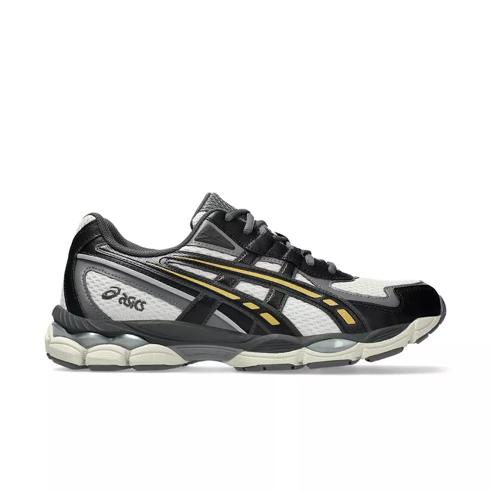 ASICS GEL-NYC 2055 "Black/Yellow/Grey" Unisex Shoe - BLACK/YELLOW/GREY