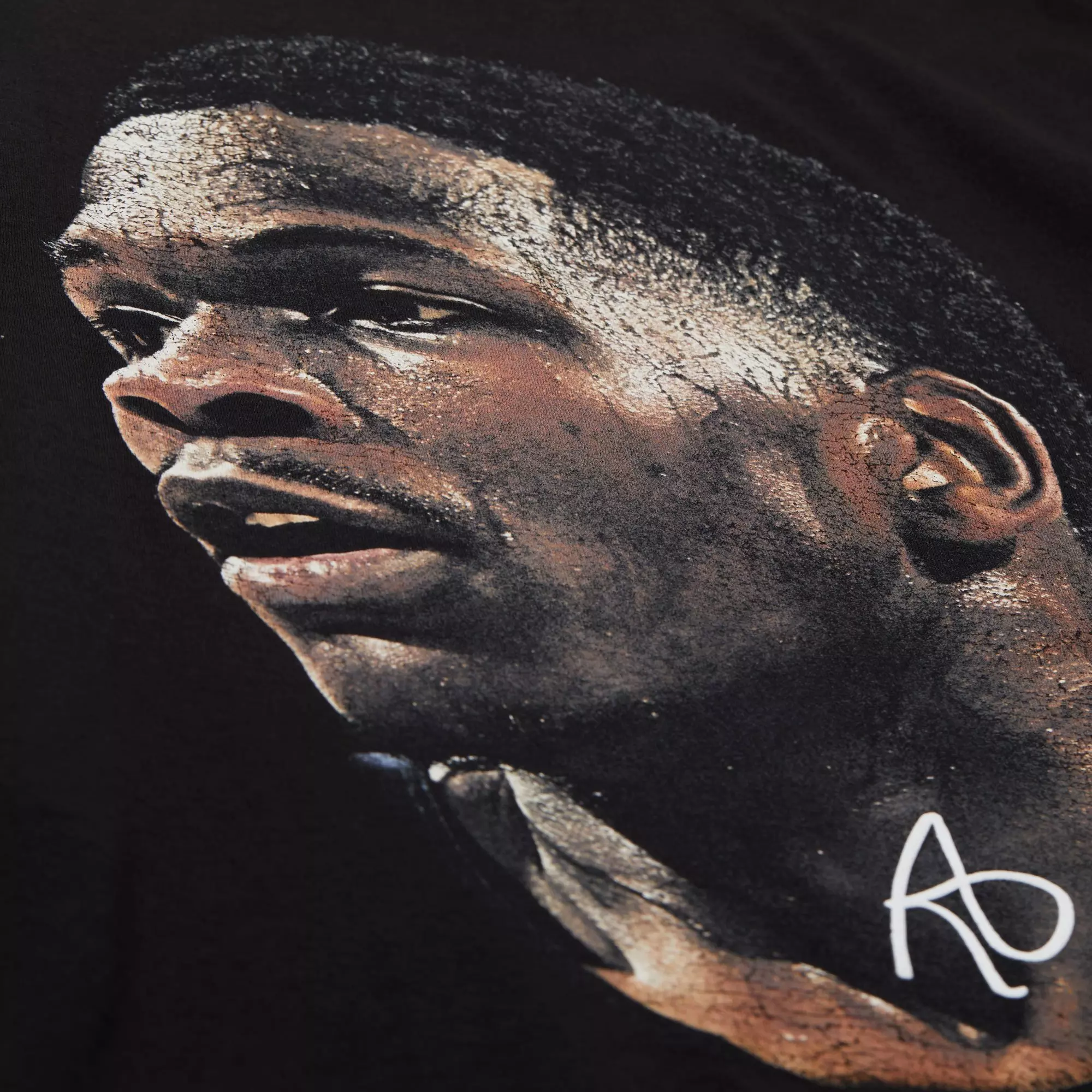 Mitchell & Ness Minnesota Timberwolves Anthony Edwards Big Face Short Sleeve Tee-Black - BLACK
