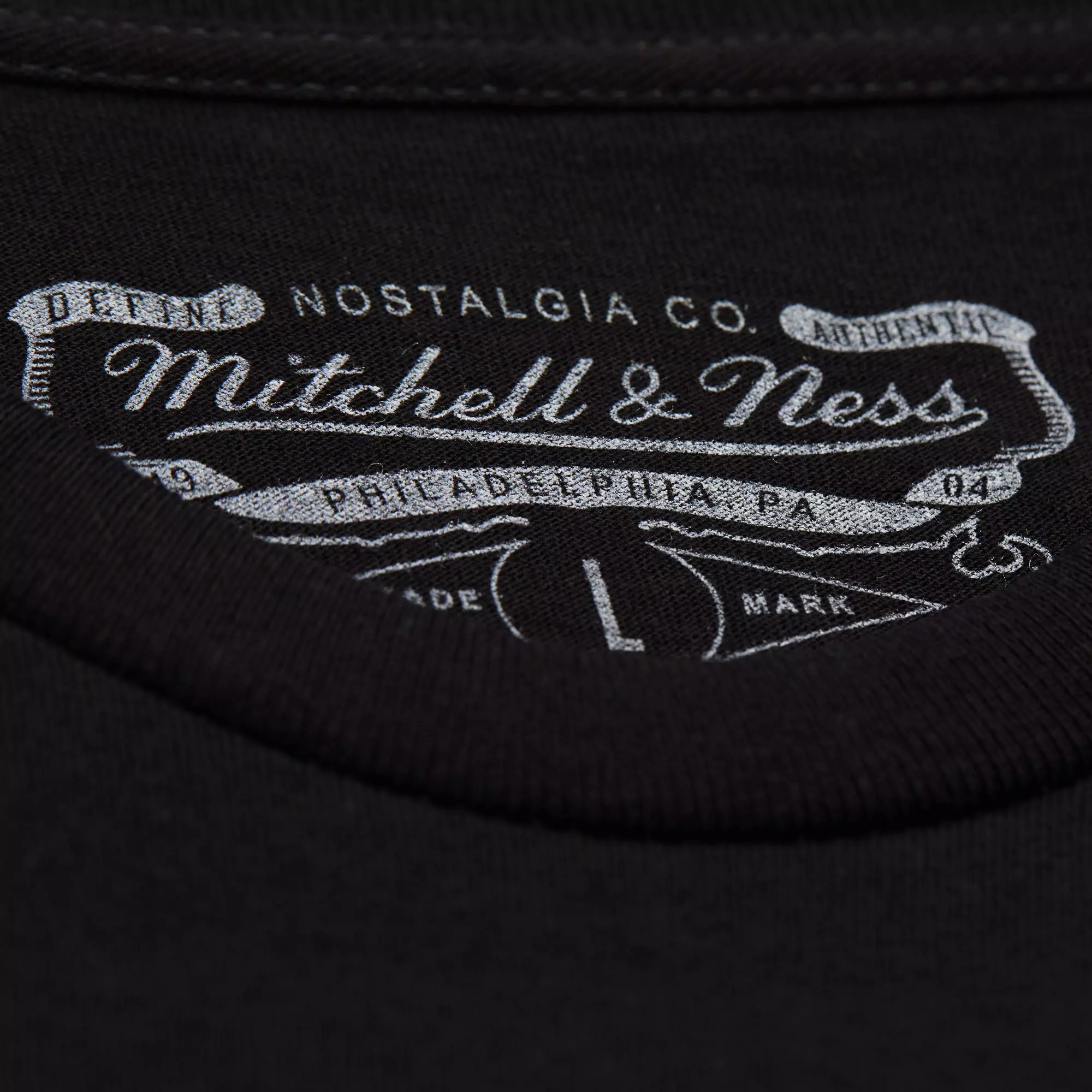 Mitchell & Ness Boston Celtics Jason Tatum Big Face Short Sleeve Tee - Black - BLACK