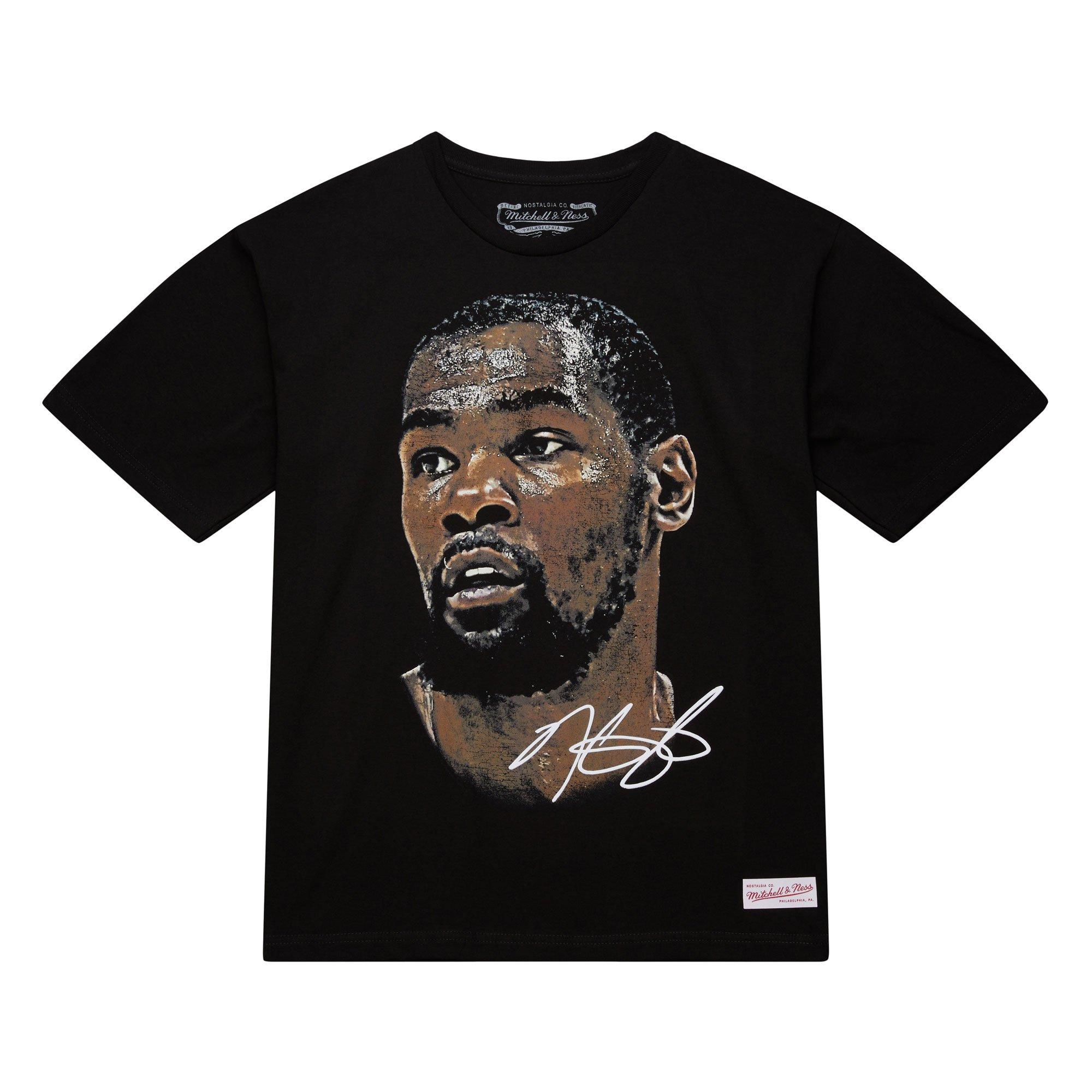 Mitchell & Ness Phoenix Suns Kevin Durant Big Face Short Sleeve Tee - Black - BLACK Thumbnail View 1