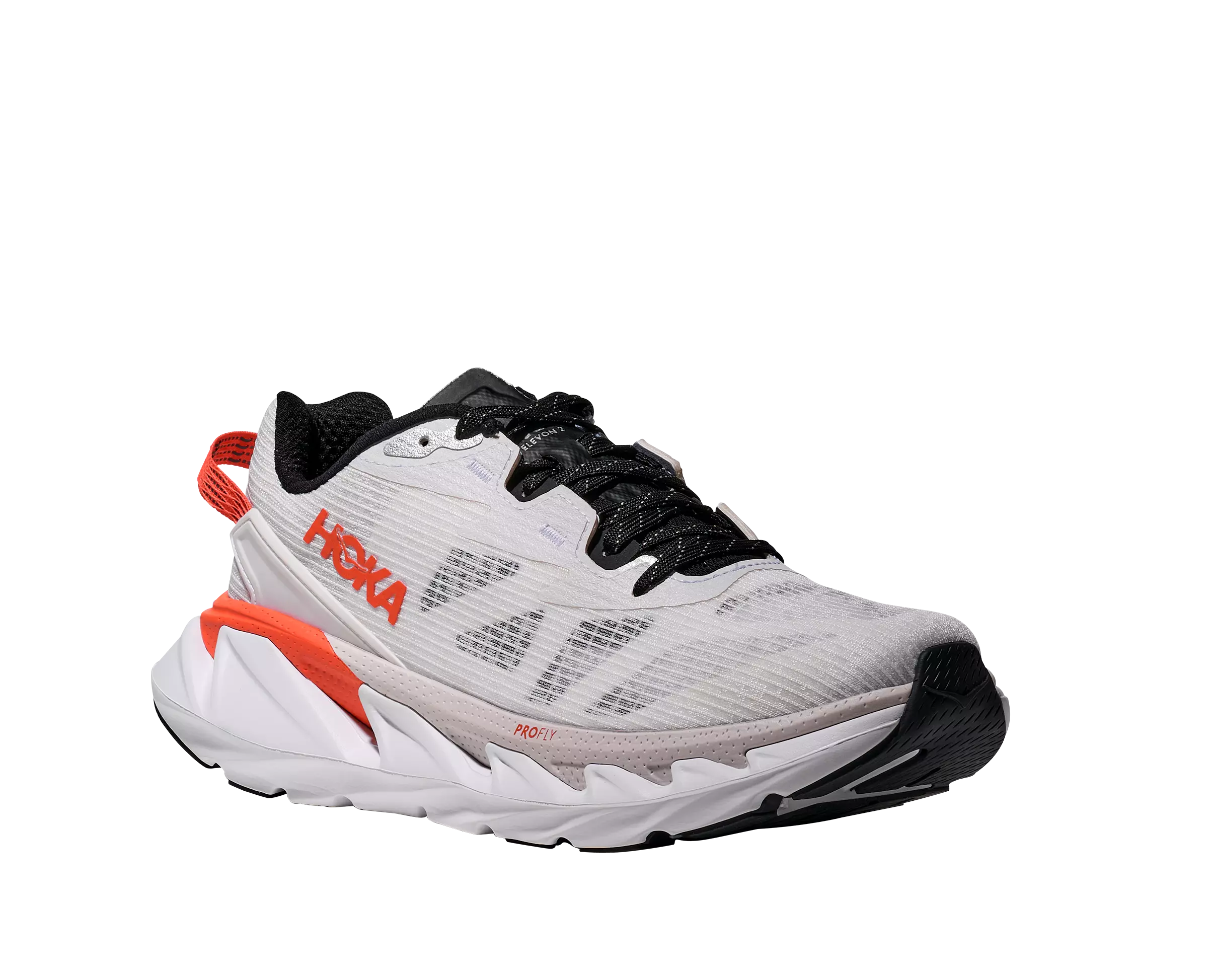 Hoka Elevon 2 "White/Red Pepper" Unisex Shoe - WHITE/RED