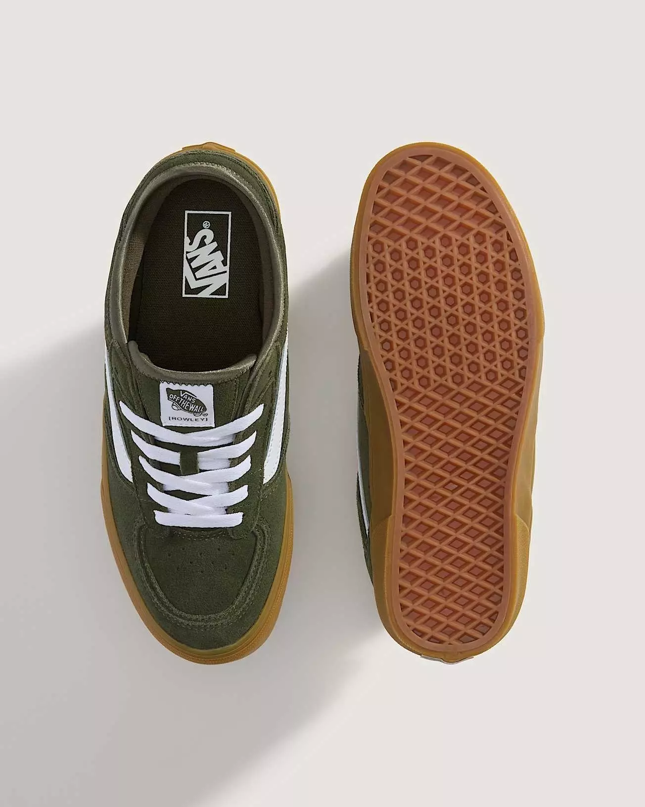 Vans Rowley Classic "Green Leaf/Gum" Men's Shoe - GREEN