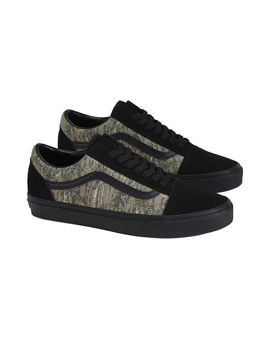 Vans Old Skool "Black/Camo" Men's Shoe - CAMO/BLACK Thumbnail View 3