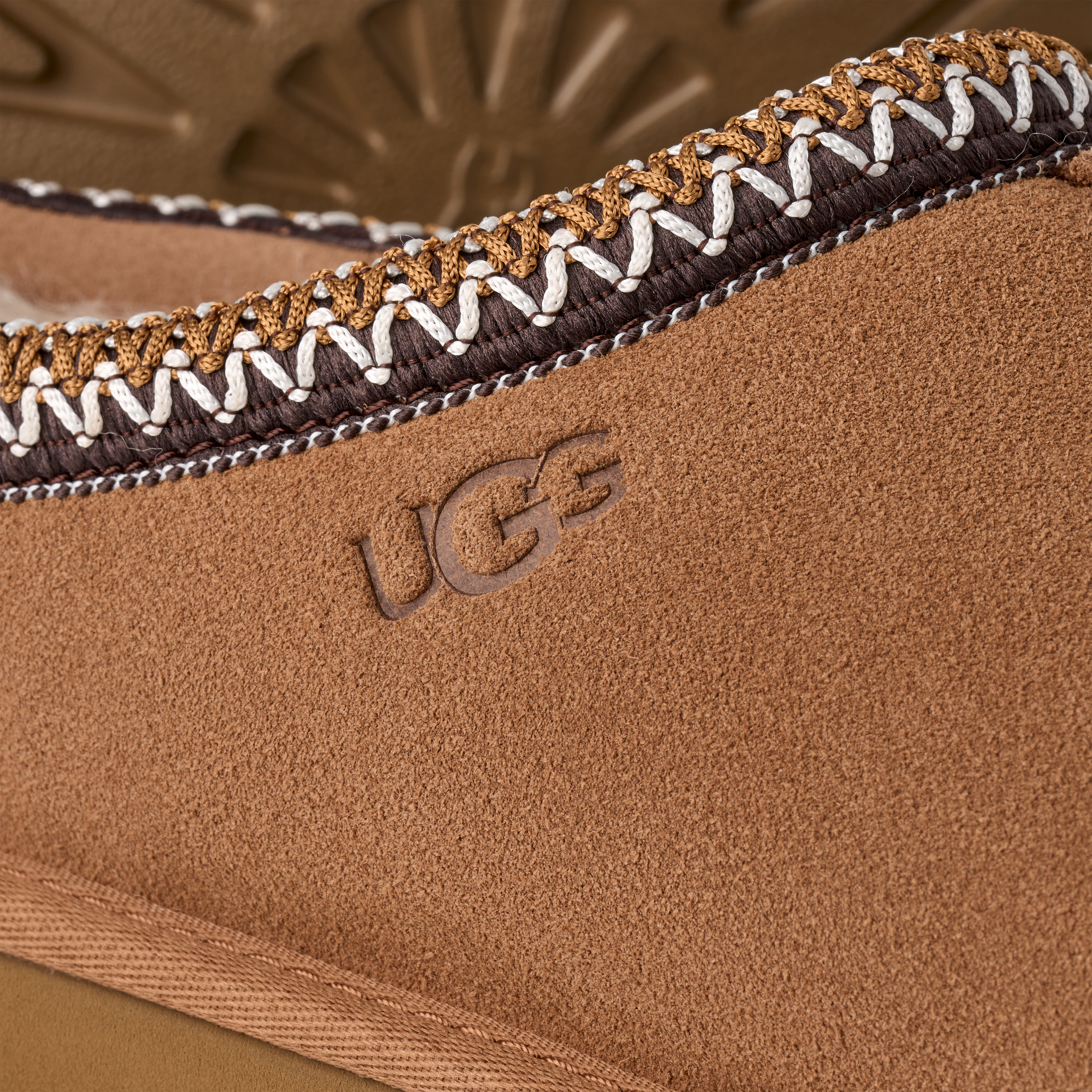 UGG Tasman II "Chestnut" Men's Slipper - BROWN Thumbnail View 7