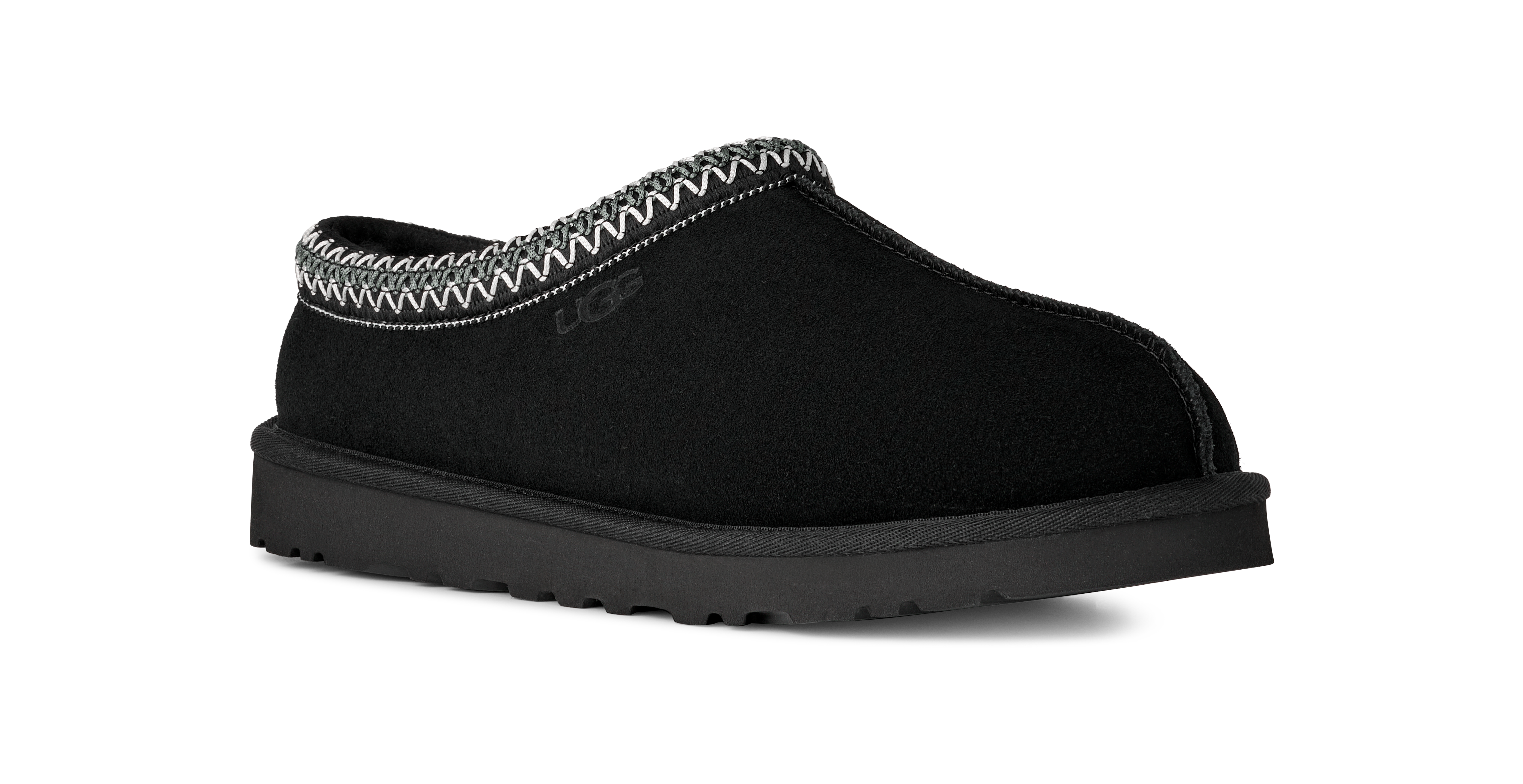 UGG Tasman II "Black" Men's Slipper - BLACK Thumbnail View 4