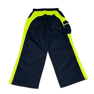 American Stitch Men's Side With Me Zipper Nylon Pants - Black