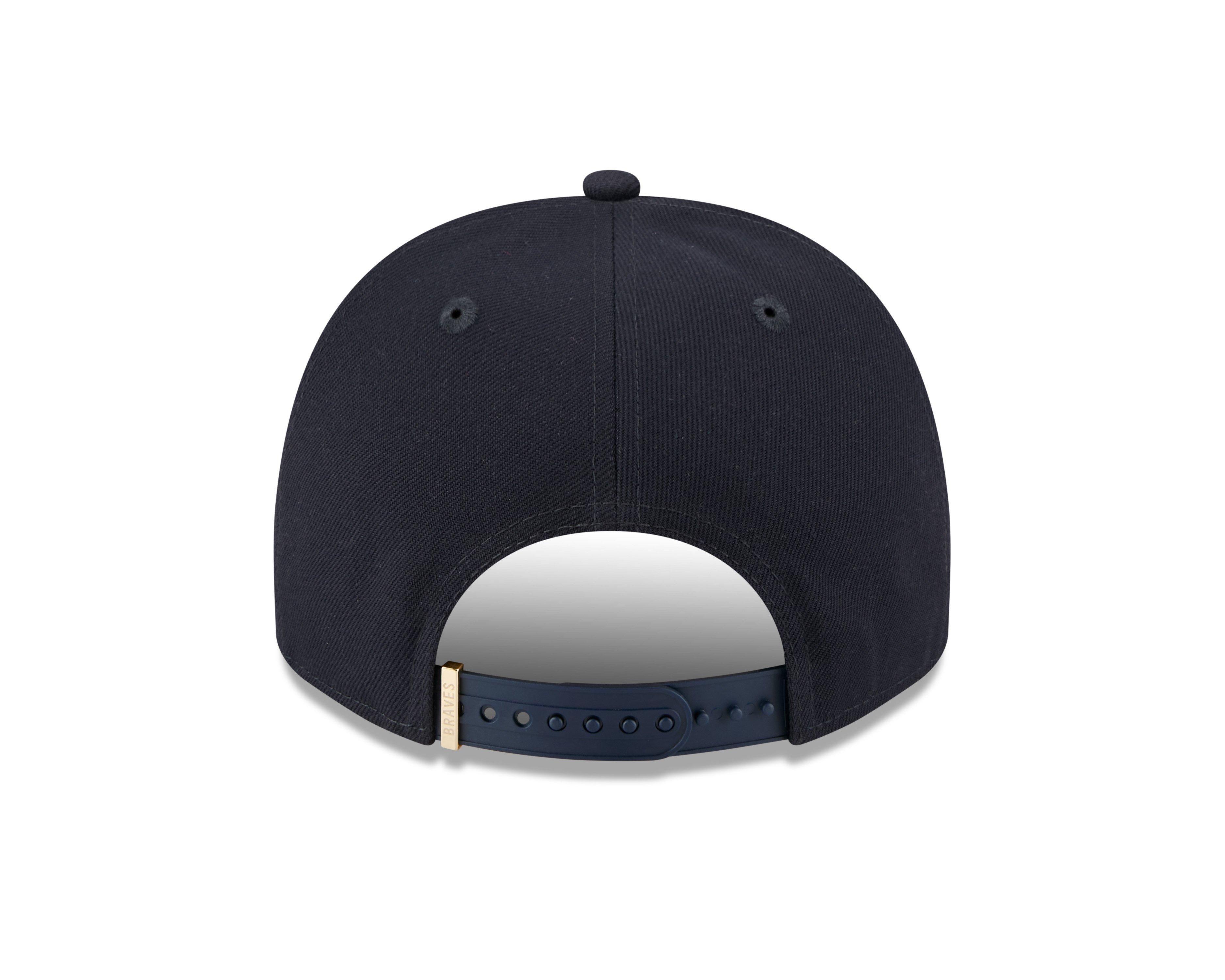 New Era Atlanta Braves 9FIFTY Emblem Snapback Hat-Blue