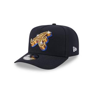 New Era Atlanta Braves 9FIFTY Emblem Snapback Hat-Blue