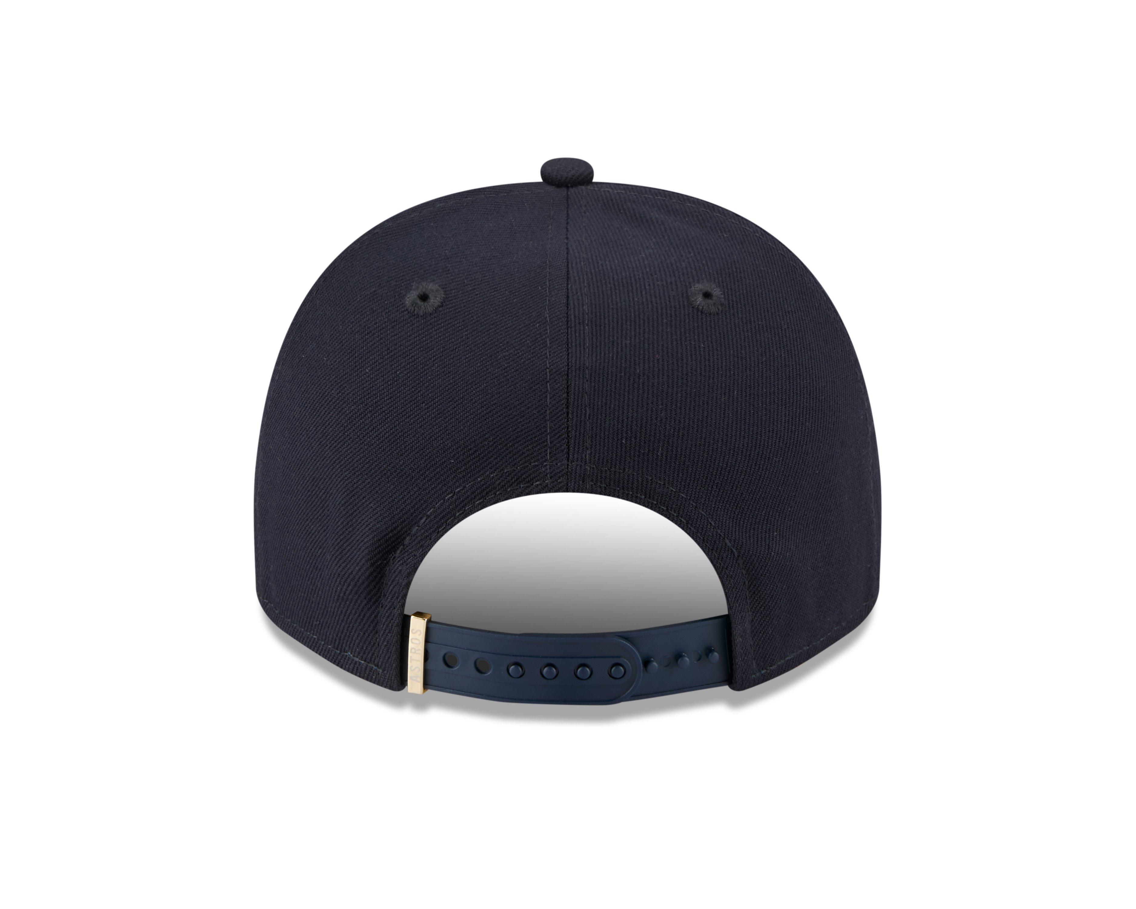 New Era Houston Astros 9FIFTY Emblem Snapback Hat-Blue