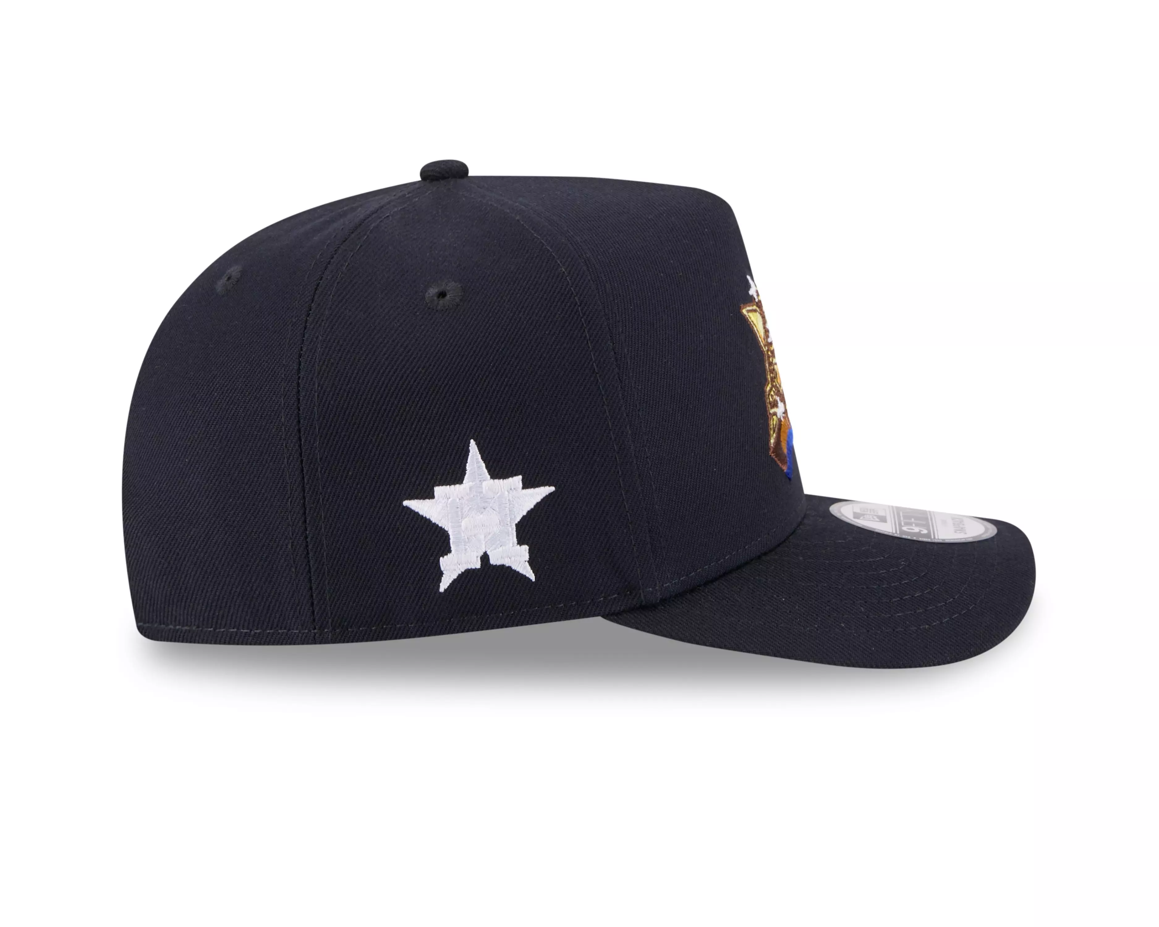 New Era Houston Astros 9FIFTY Emblem Snapback Hat-Blue - BLUE