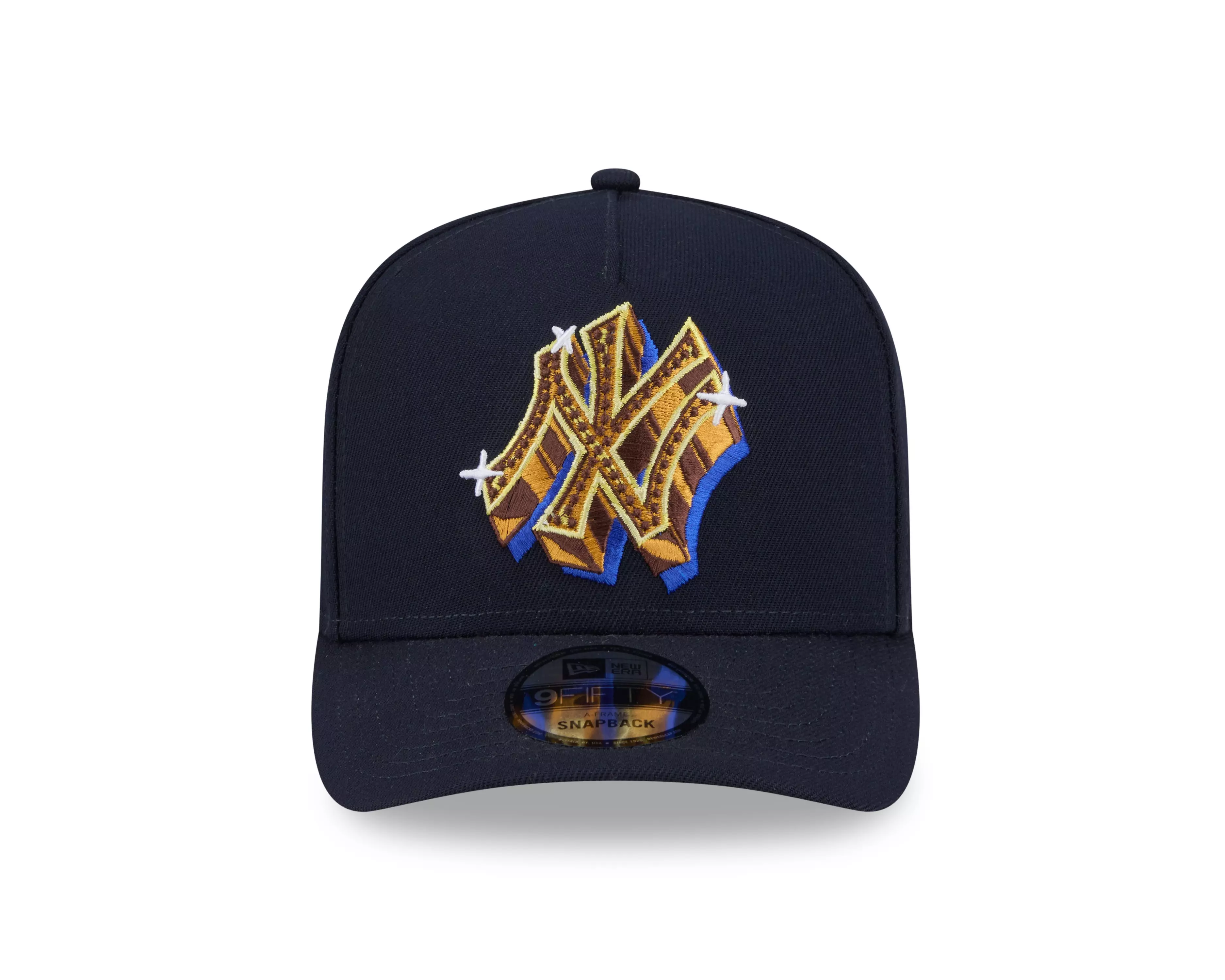 New Era New York Yankees 9FIFTY Emblem Snapback Hat-Blue - BLUE