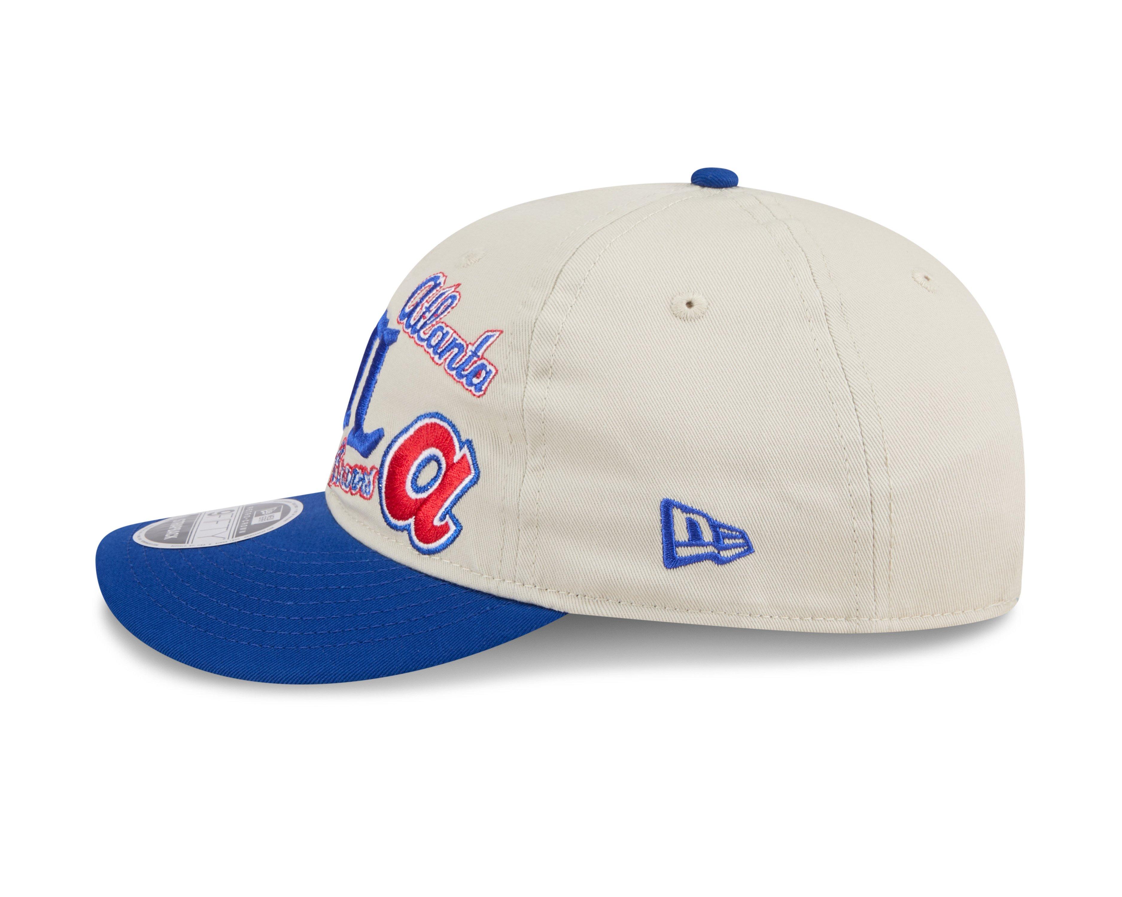New Era Atlanta Braves 9FIFTY Scatter Snapback Hat-Royal