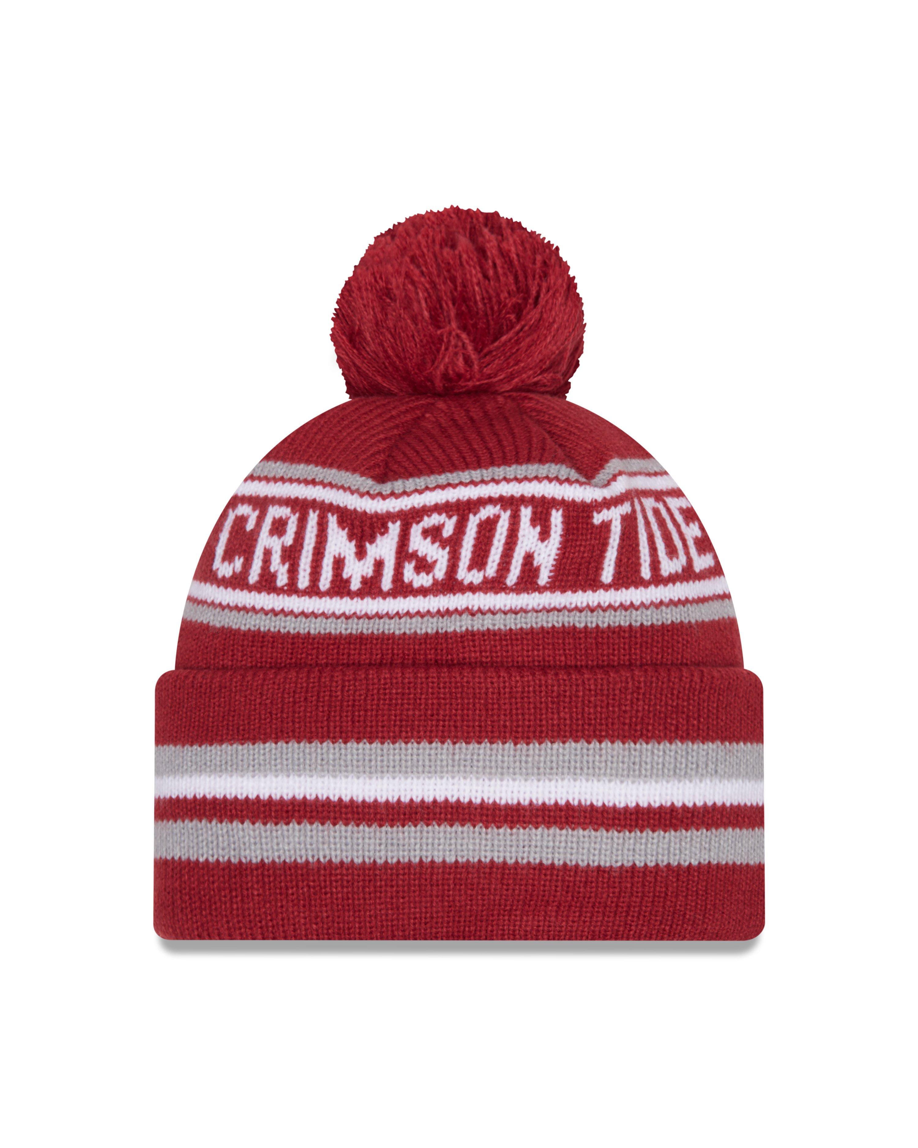 New Era Alabama Crimson Tide Classic Knit Beanie-Red