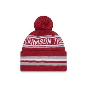 New Era Alabama Crimson Tide Classic Knit Beanie-Red