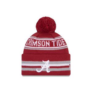 New Era Alabama Crimson Tide Classic Knit Beanie-Red