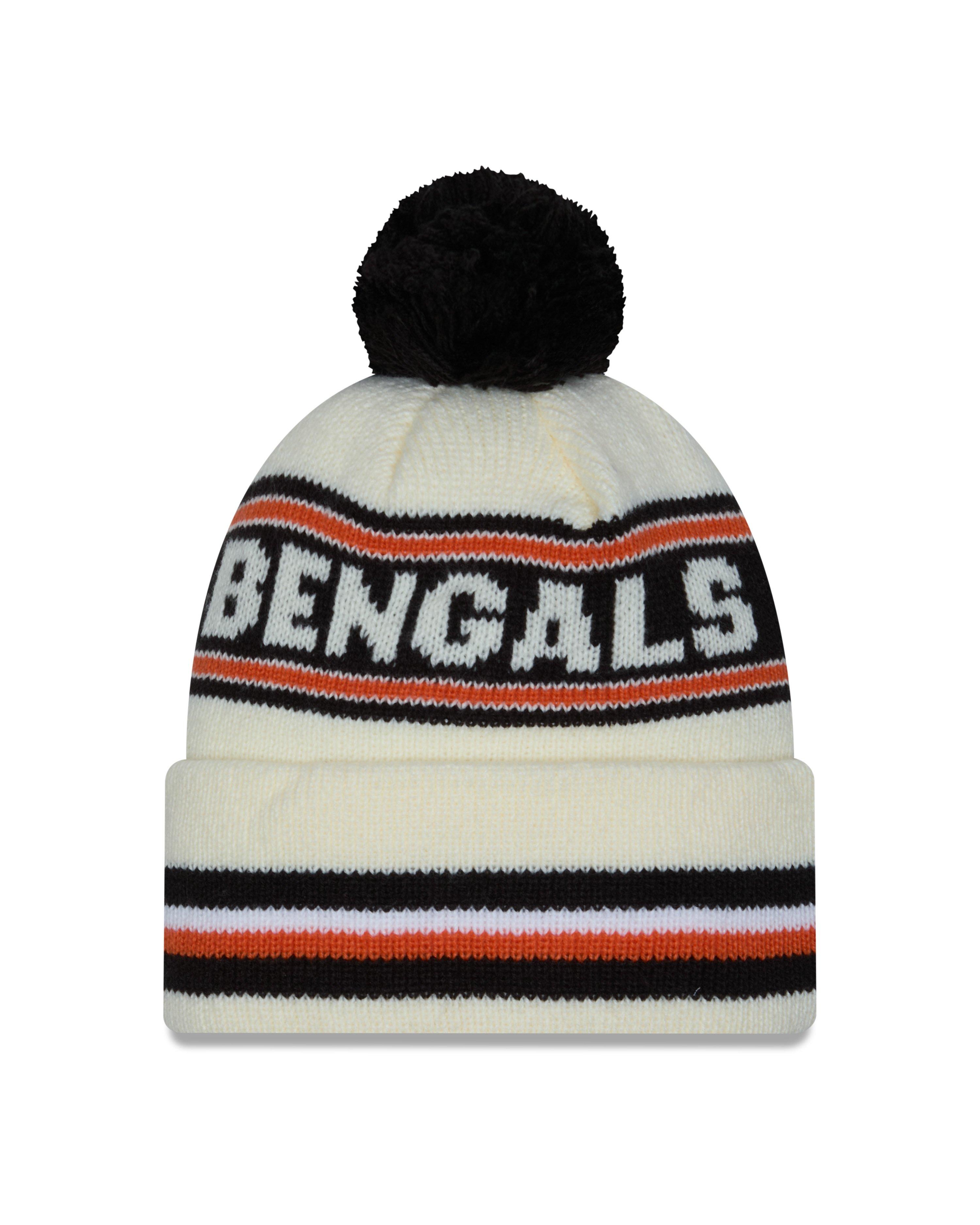 New Era Cincinnati Bengals Classic Knit Beanie-Black