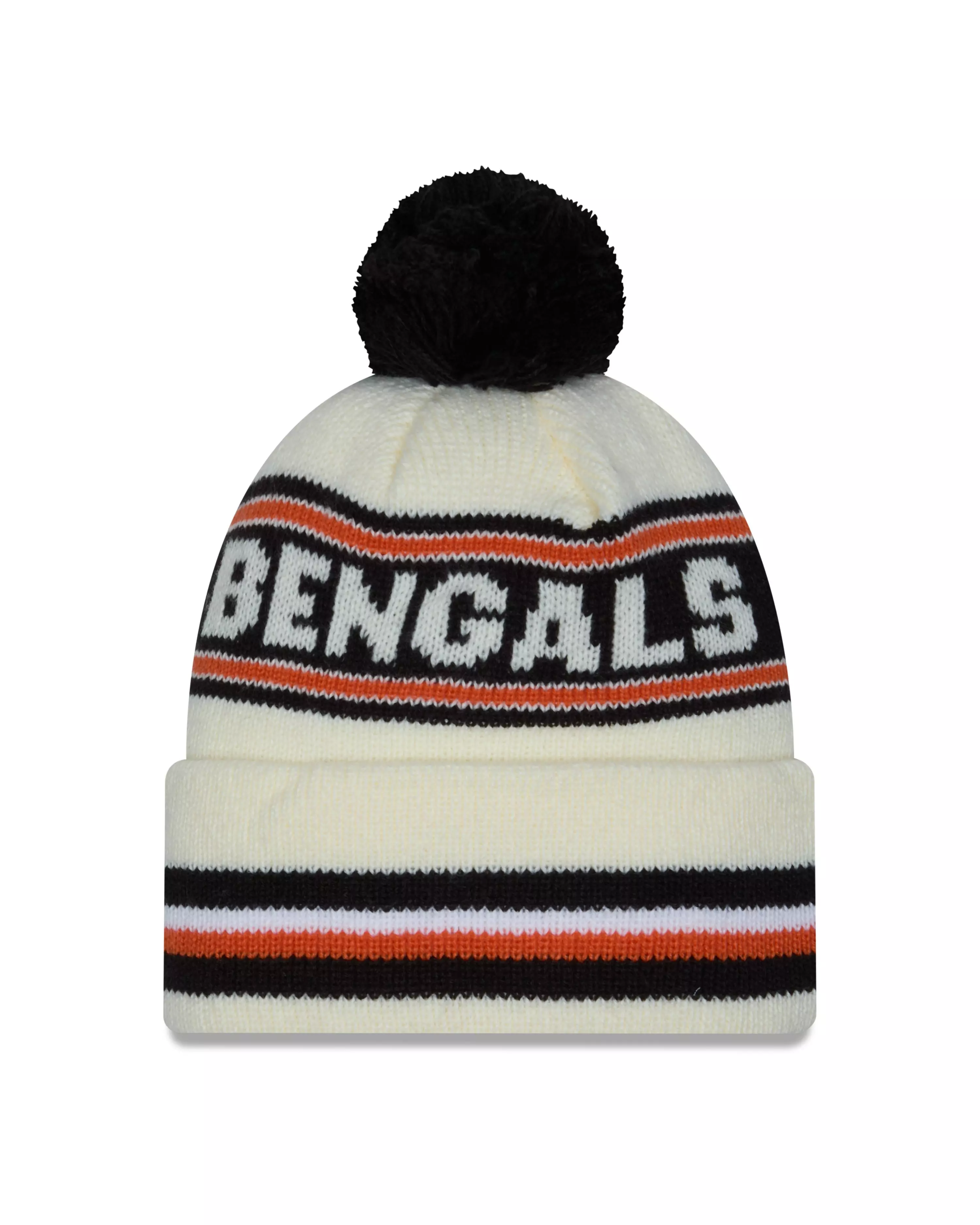 New Era Cincinnati Bengals Classic Knit Beanie-Black - BLACK