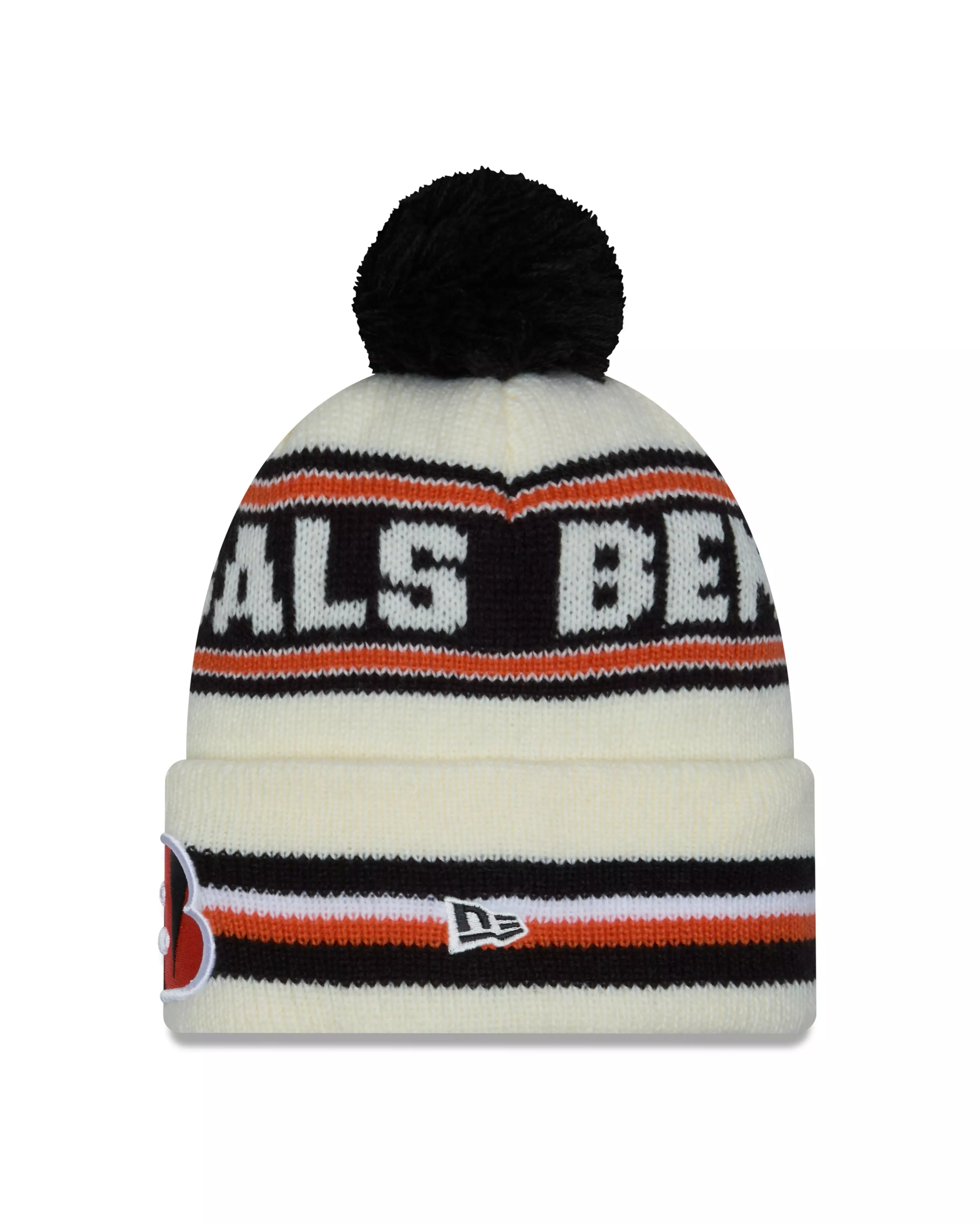 New Era Cincinnati Bengals Classic Knit Beanie-Black - BLACK