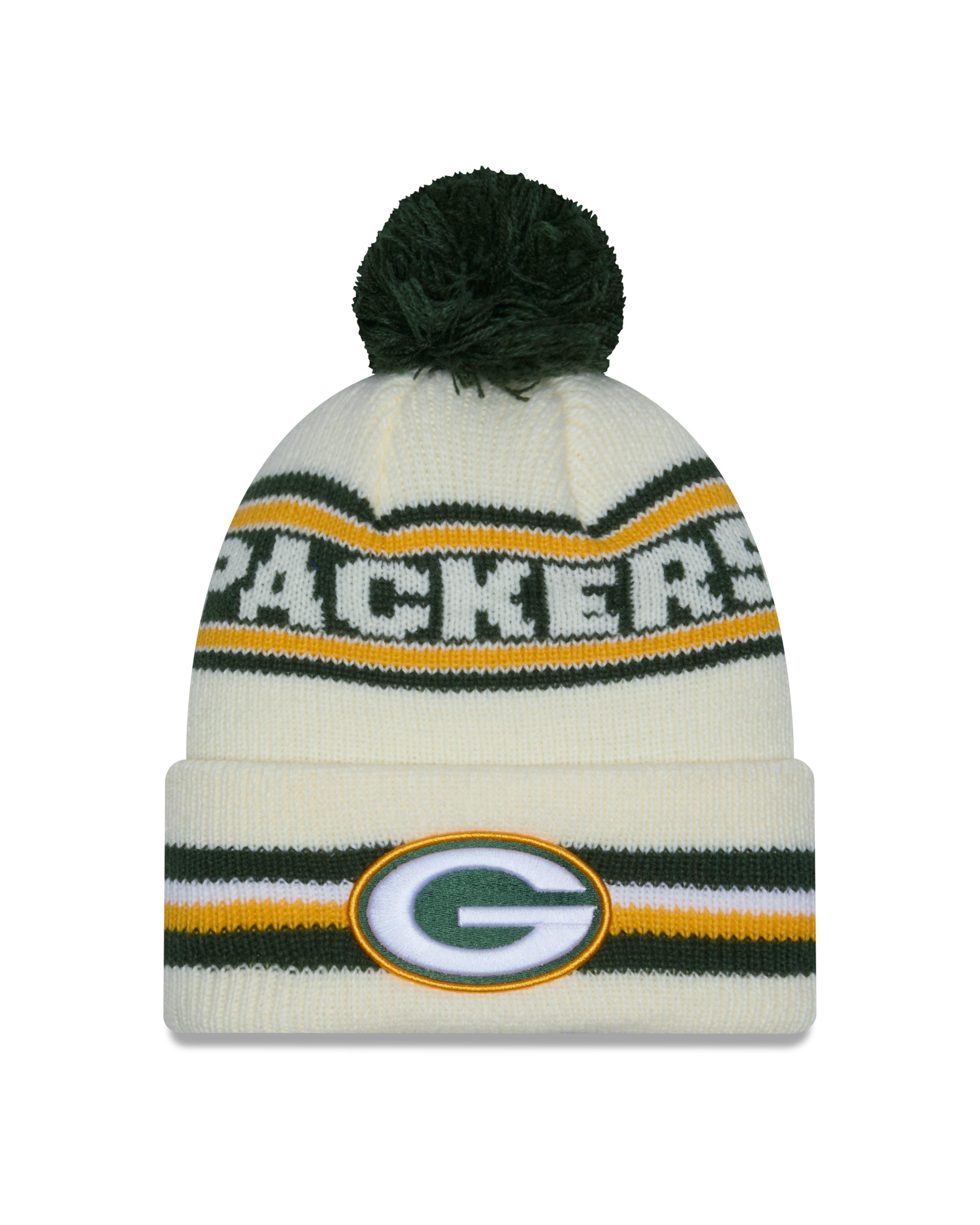 New Era Green Bay Packers Classic Knit Beanie-Green