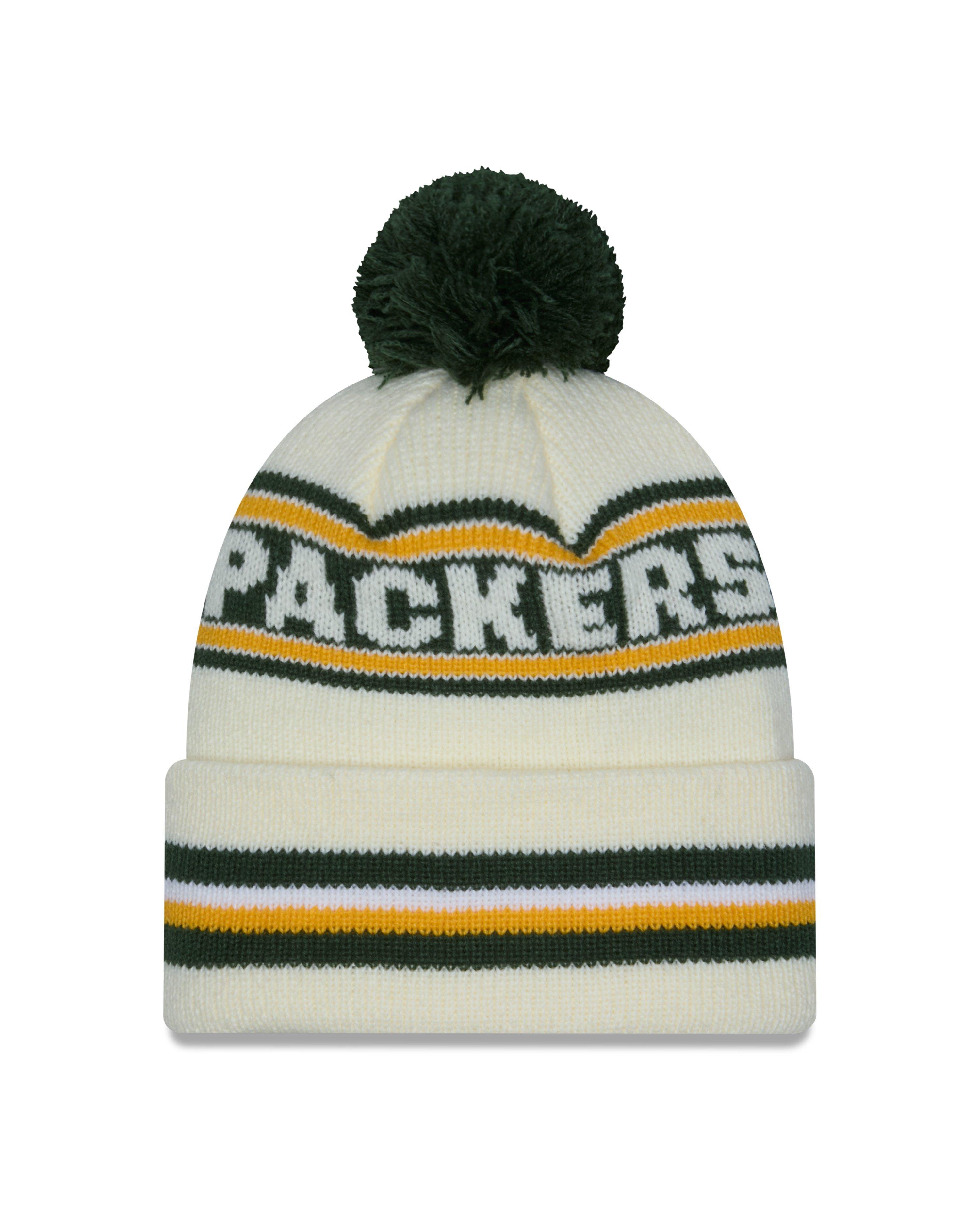 New Era Green Bay Packers Classic Knit Beanie-Green