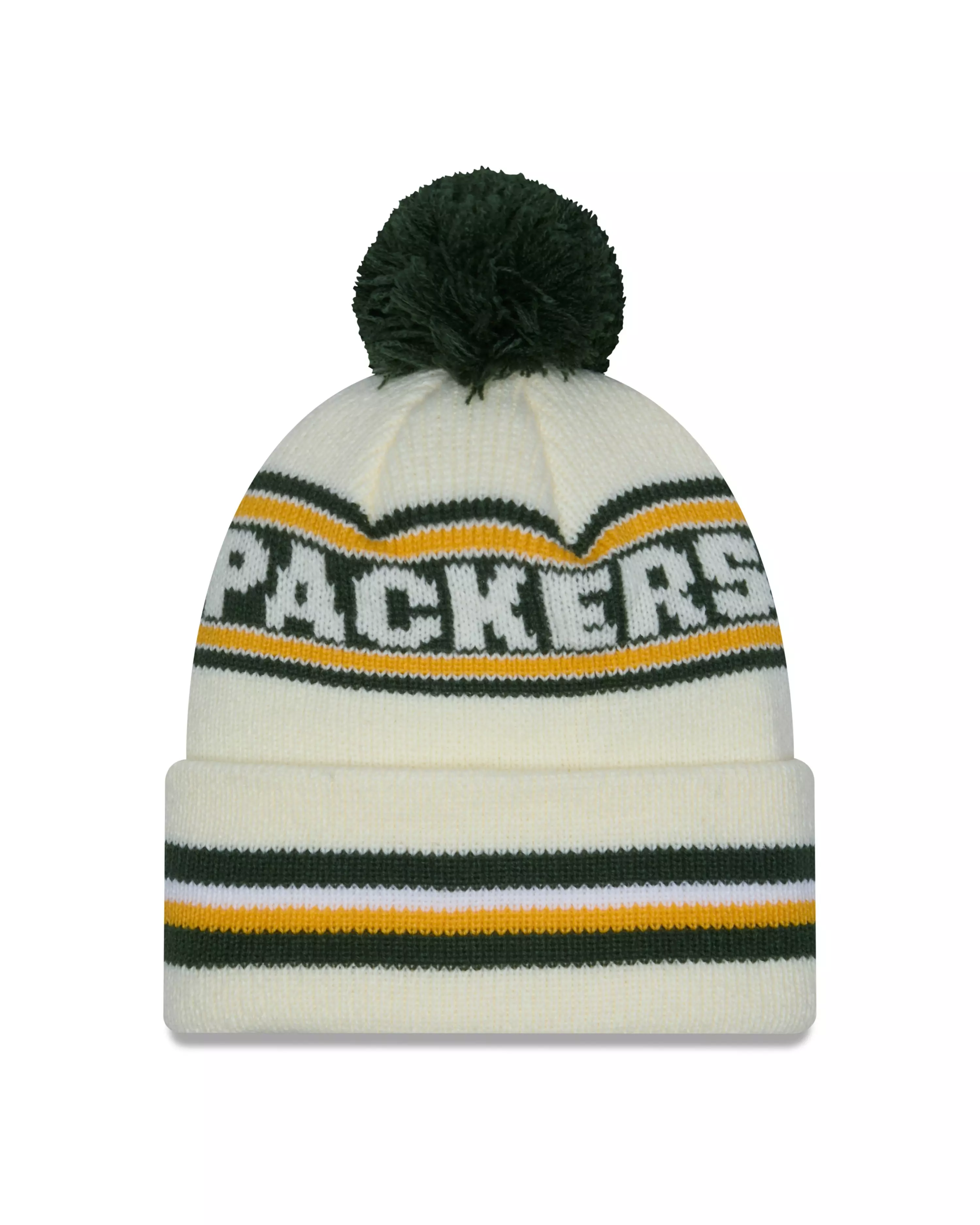 New Era Green Bay Packers Classic Knit Beanie-Green - GREEN
