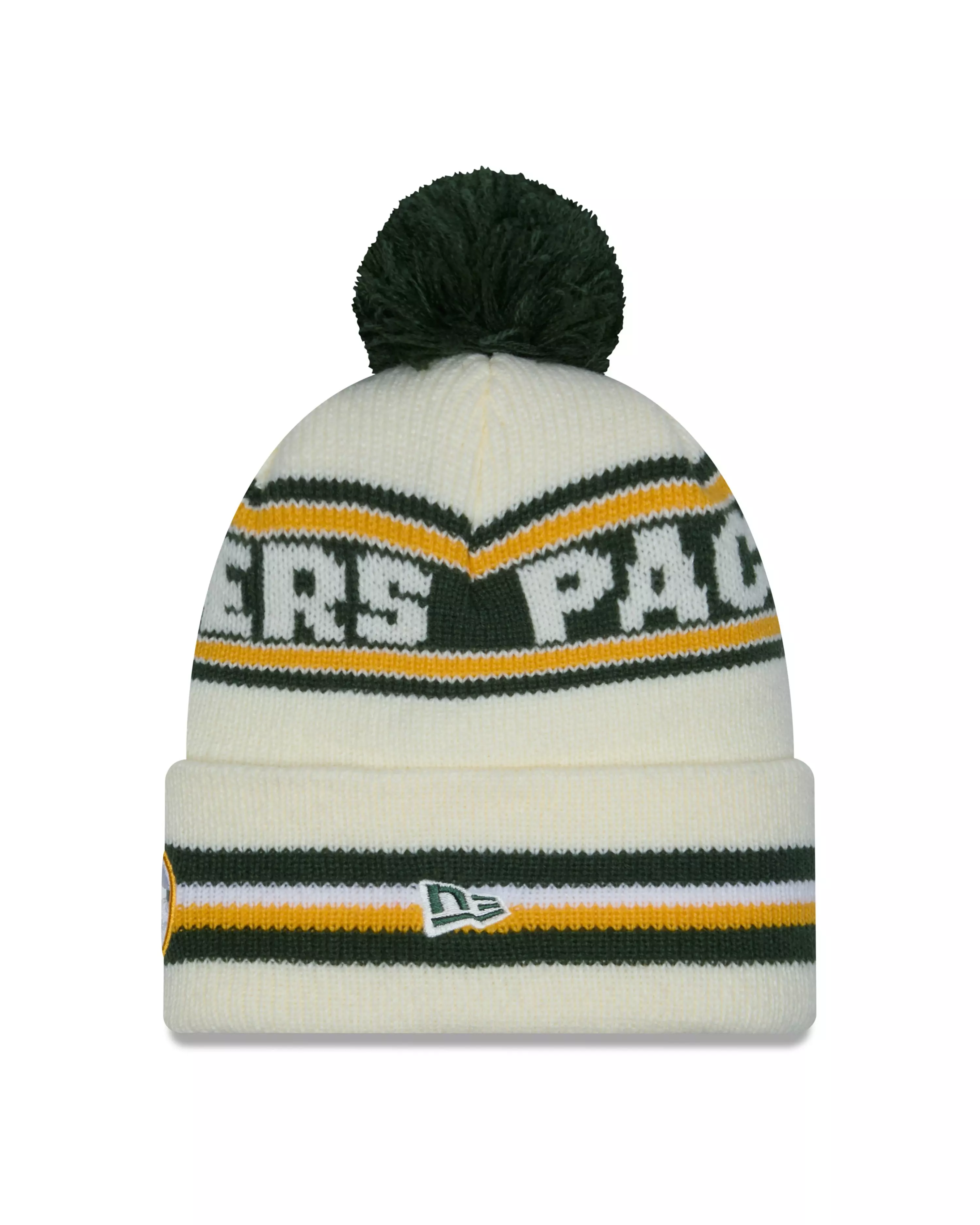 New Era Green Bay Packers Classic Knit Beanie-Green - GREEN
