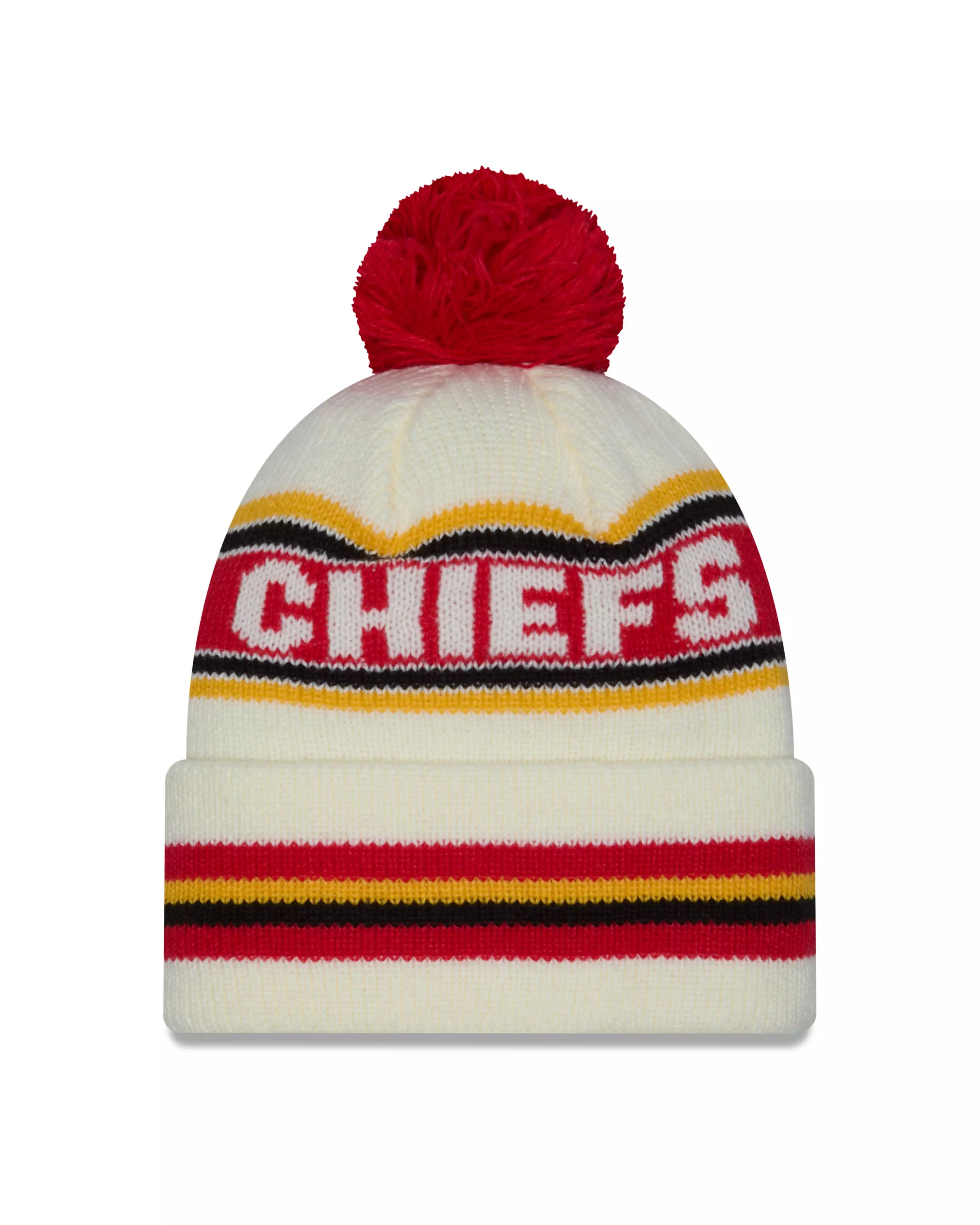 New Era Kansas City Chiefs Classic Knit Beanie-Red - RED