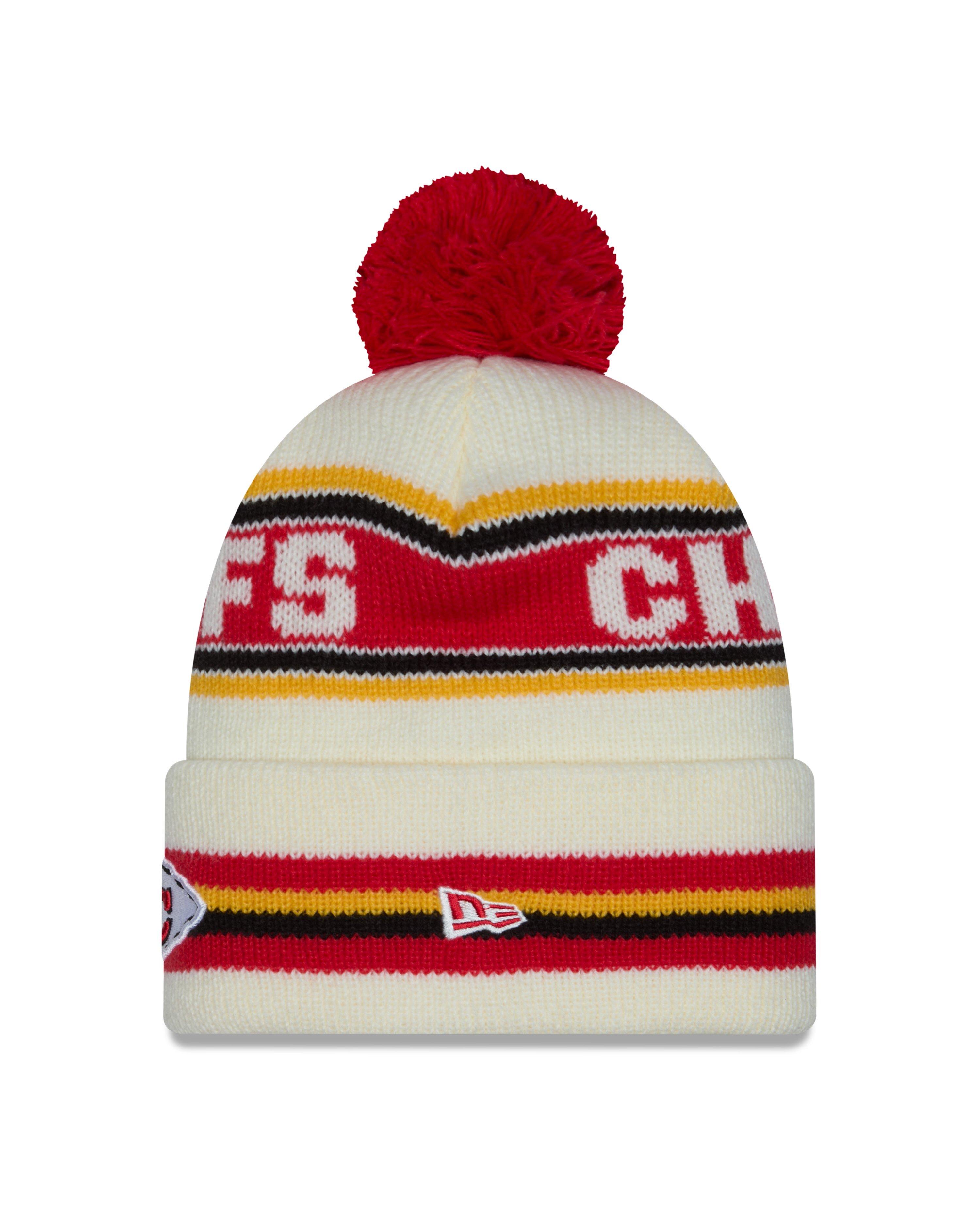 New Era Kansas City Chiefs Classic Knit Beanie-Red