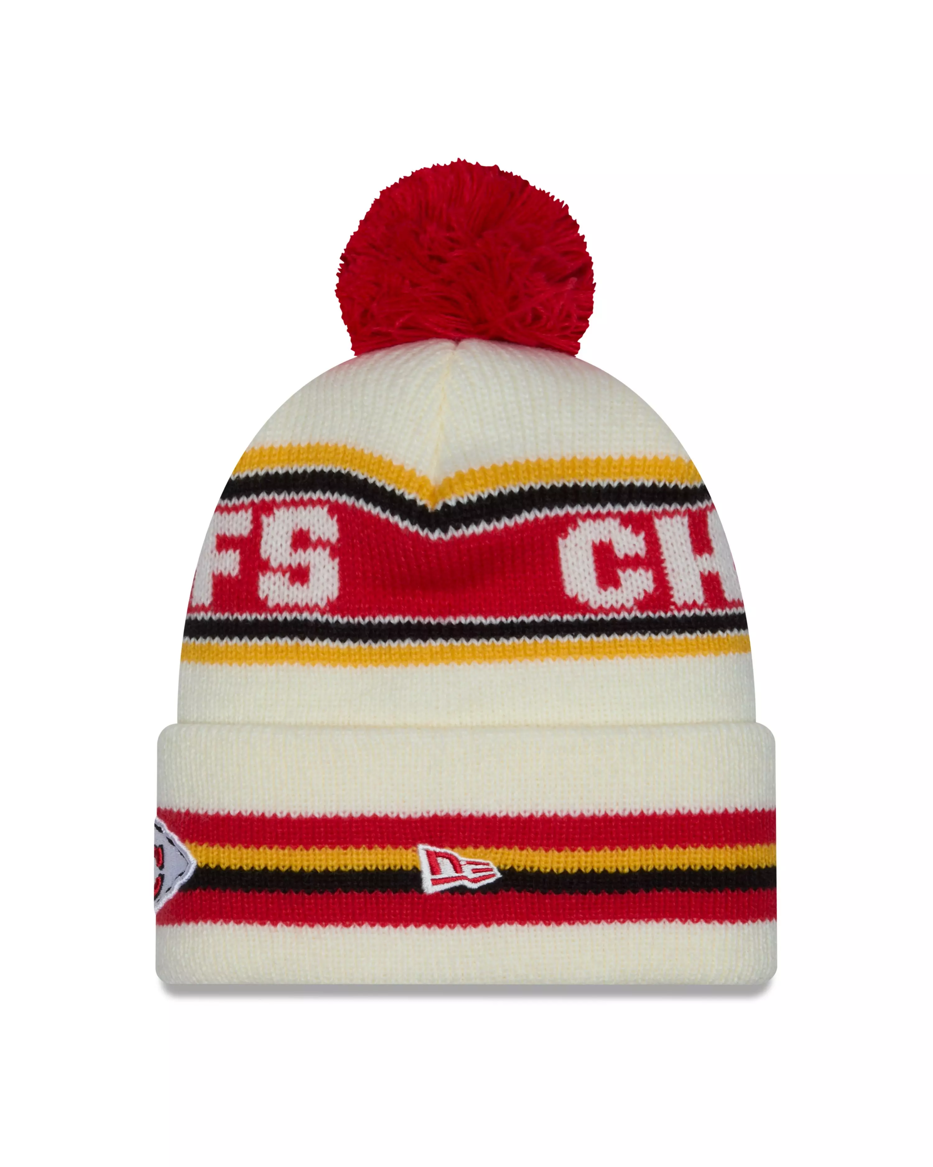 New Era Kansas City Chiefs Classic Knit Beanie-Red - RED
