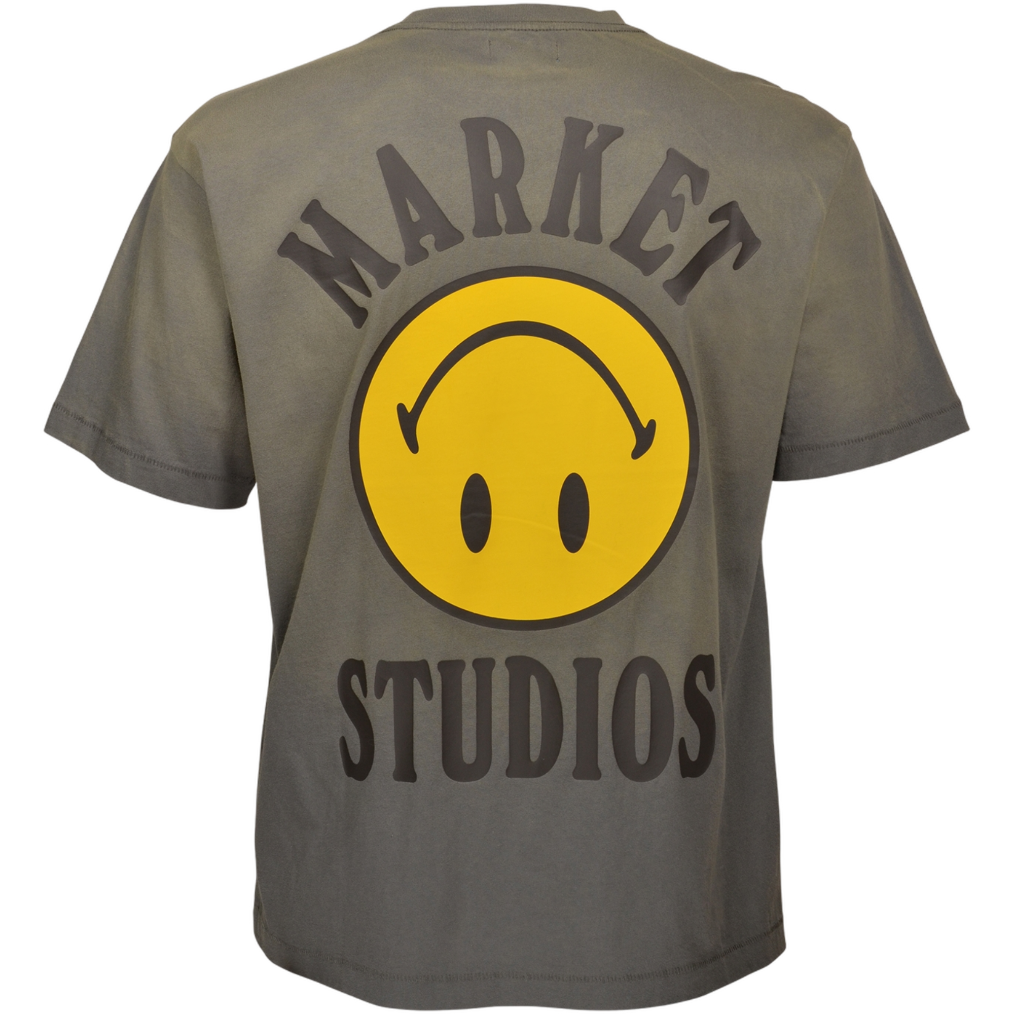 Market Men's Smiley Lockup Tee - GREY Thumbnail View 2