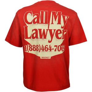 Market Men's Call My Lawyer 3D Tee
