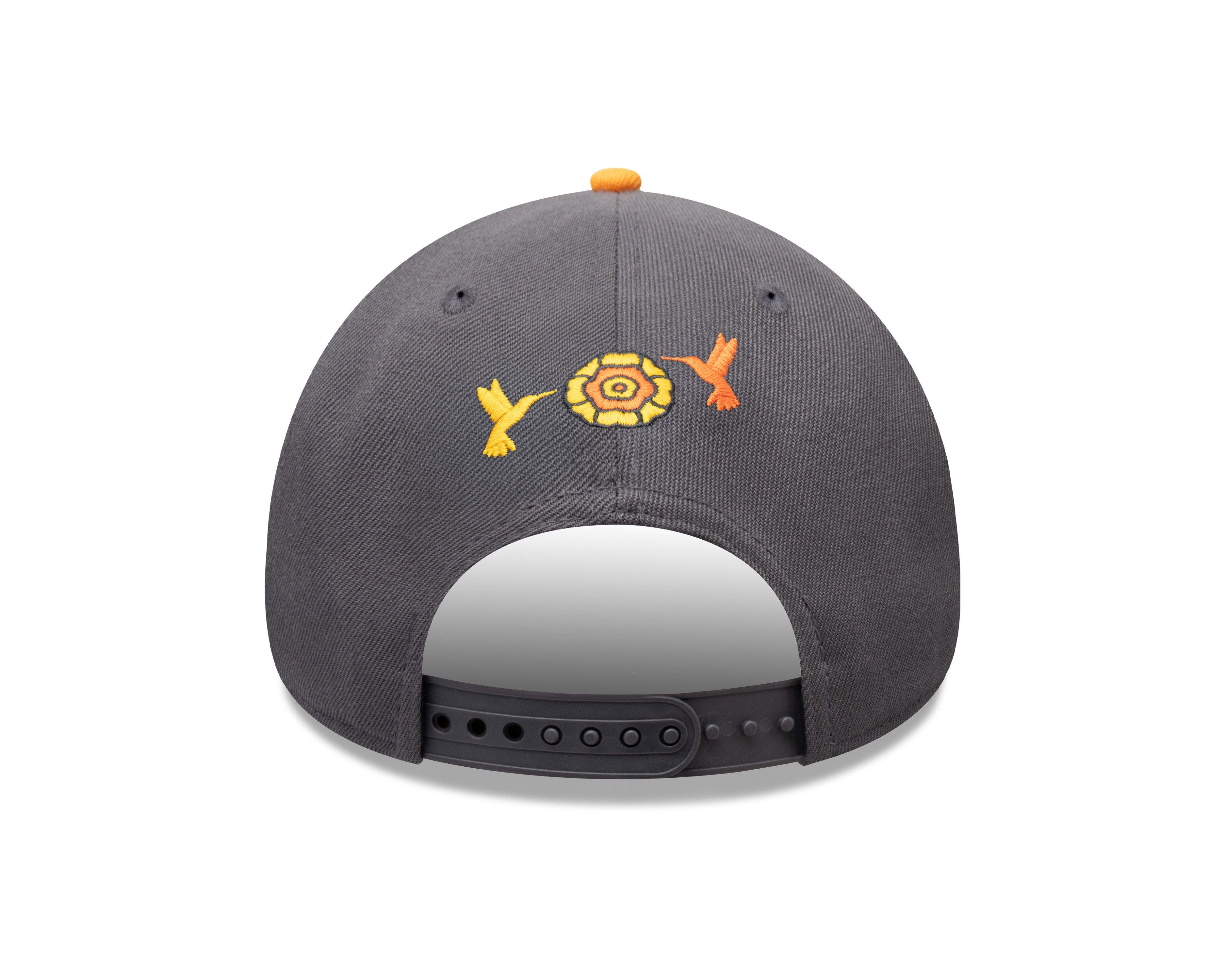 New Era Los Angeles Dodgers 9FORTY Dia De Los Muertos Snapback Hat-Grey