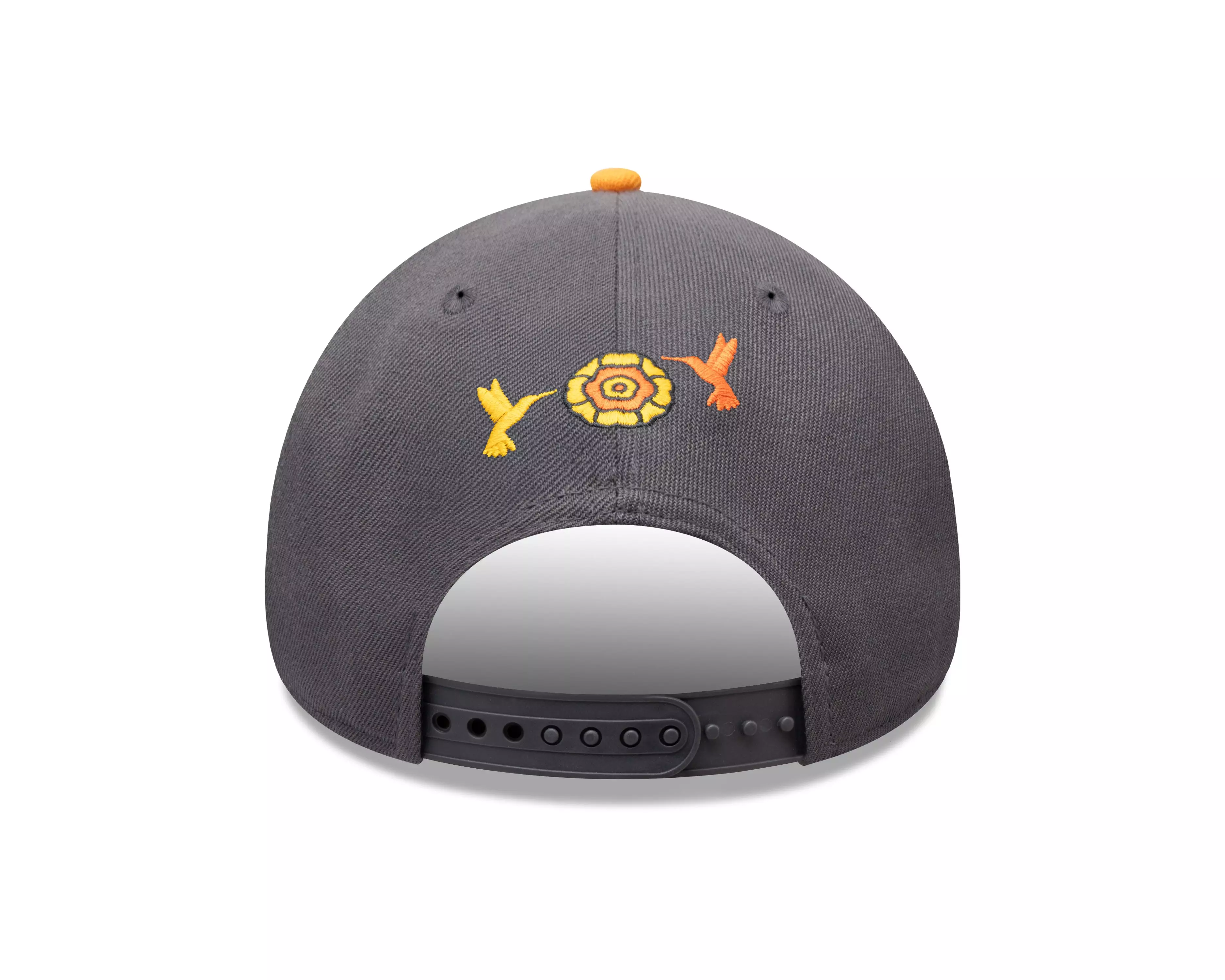 New Era Los Angeles Dodgers 9FORTY Dia De Los Muertos Snapback Hat-Grey - GREY