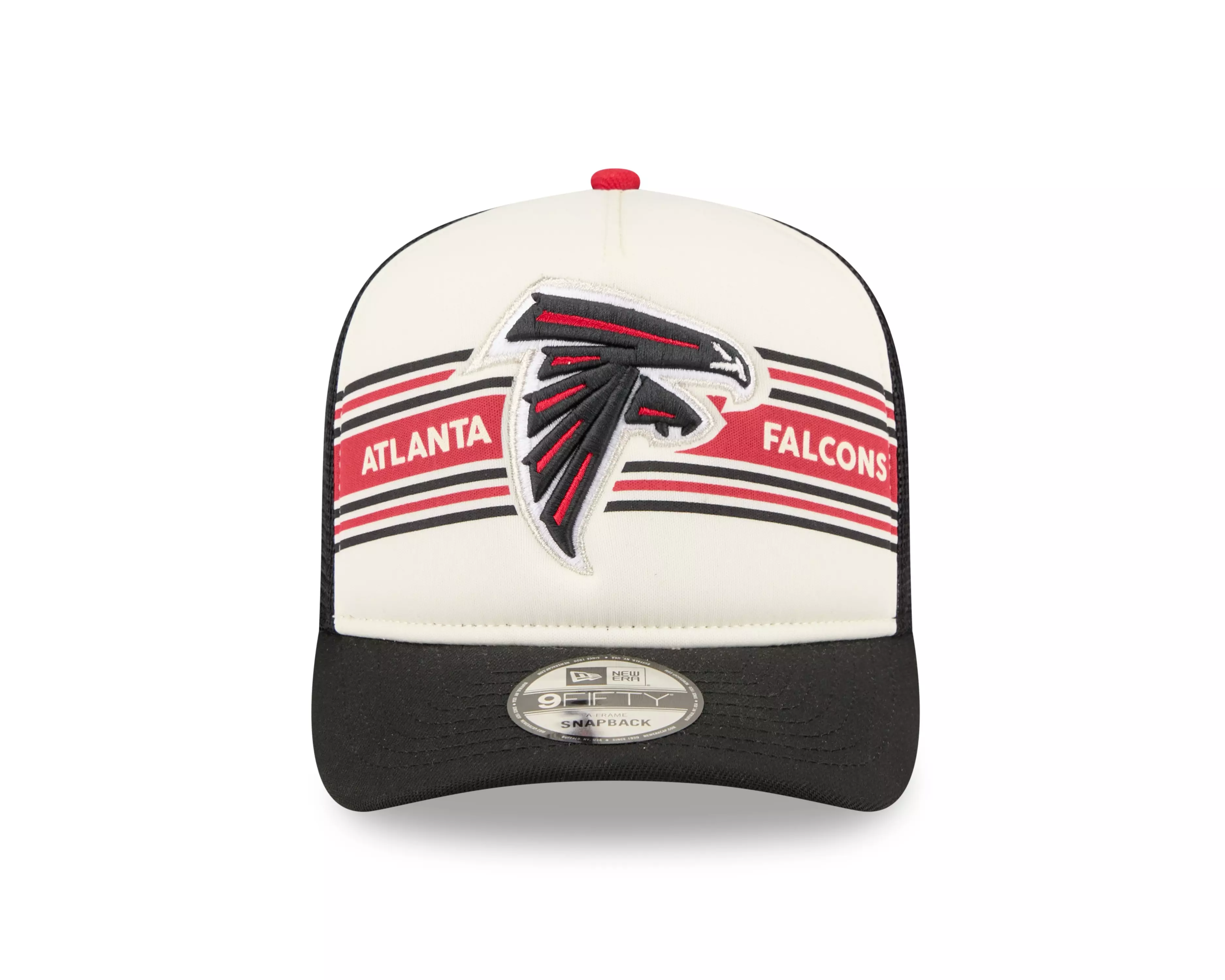 New Era Atlanta Falcons 9FIFTY Banner Snapback Hat-Black - BLACK