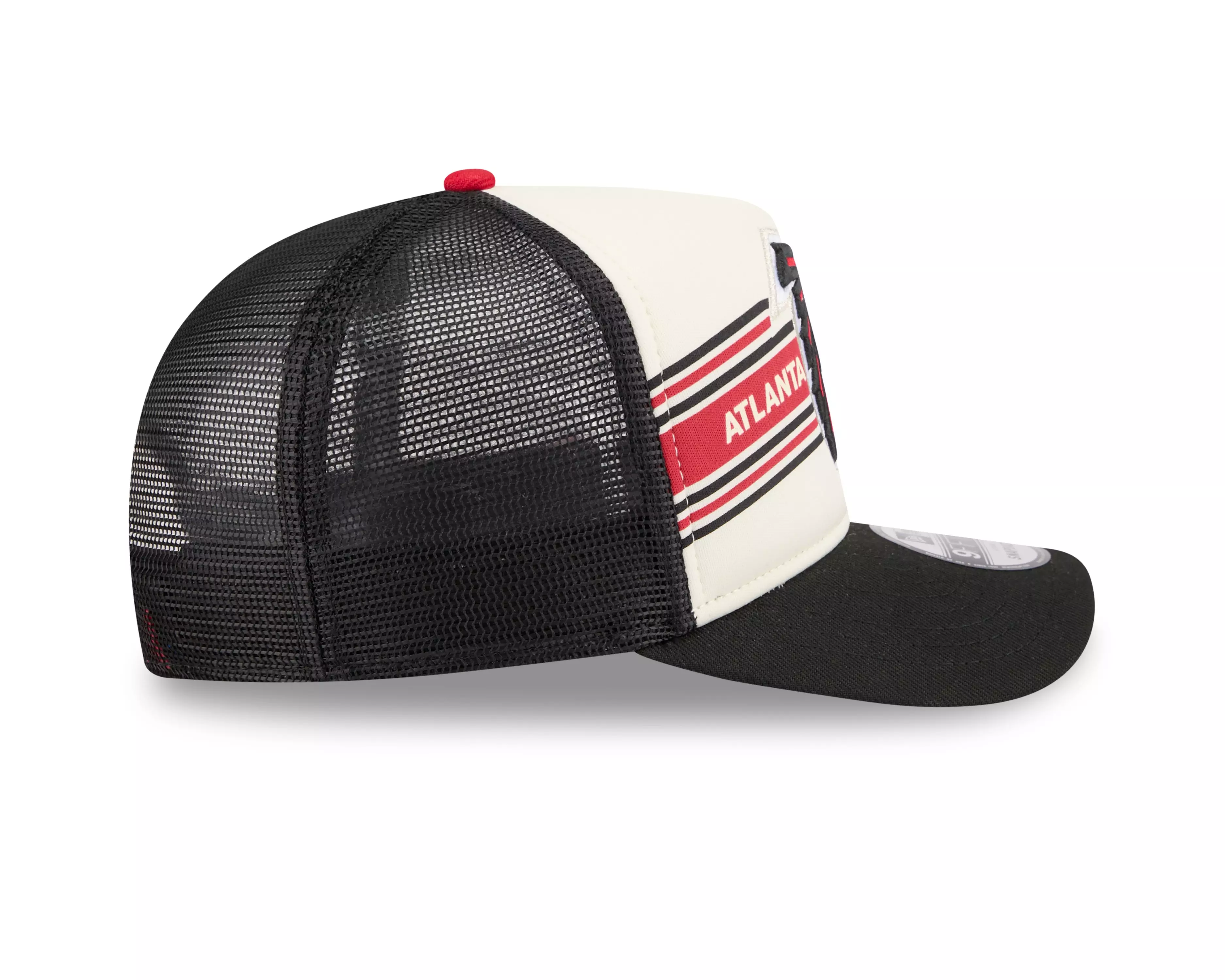 New Era Atlanta Falcons 9FIFTY Banner Snapback Hat-Black - BLACK