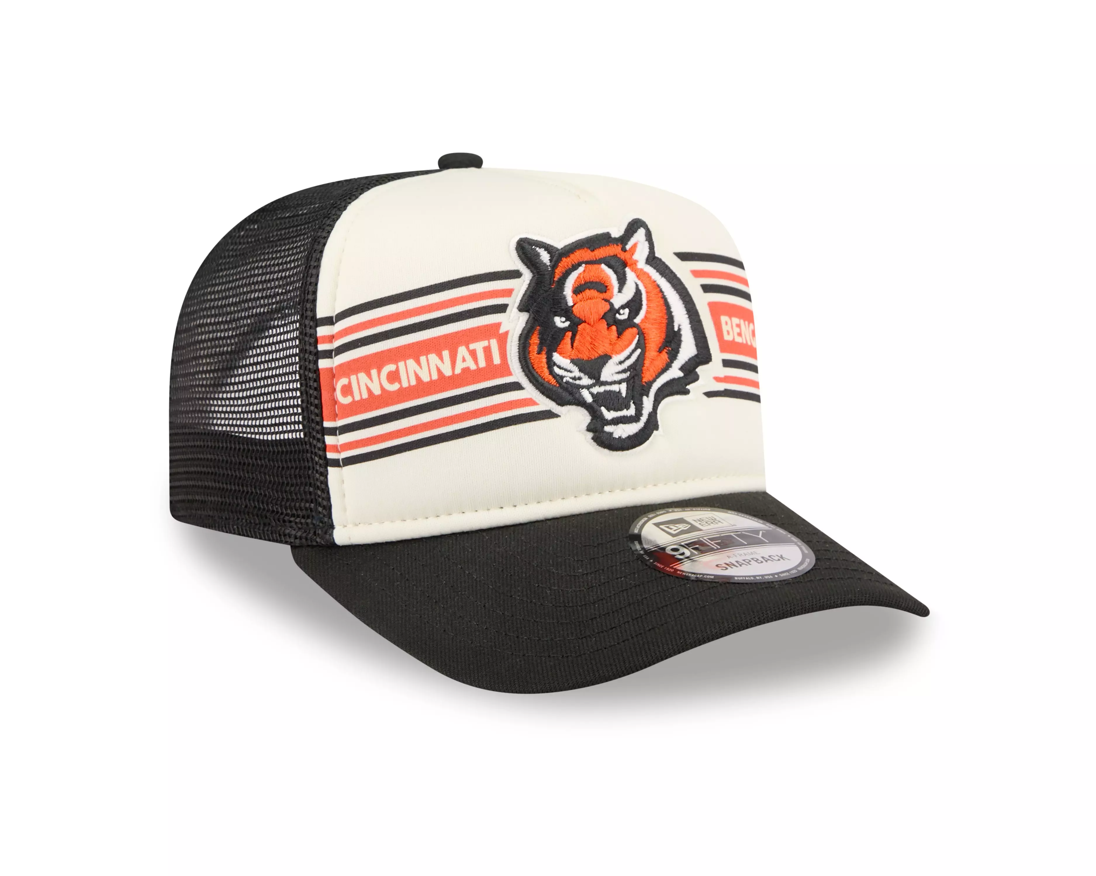 New Era Cincinnati Bengals 9FIFTY Banner Snapback Hat-Orange - ORANGE