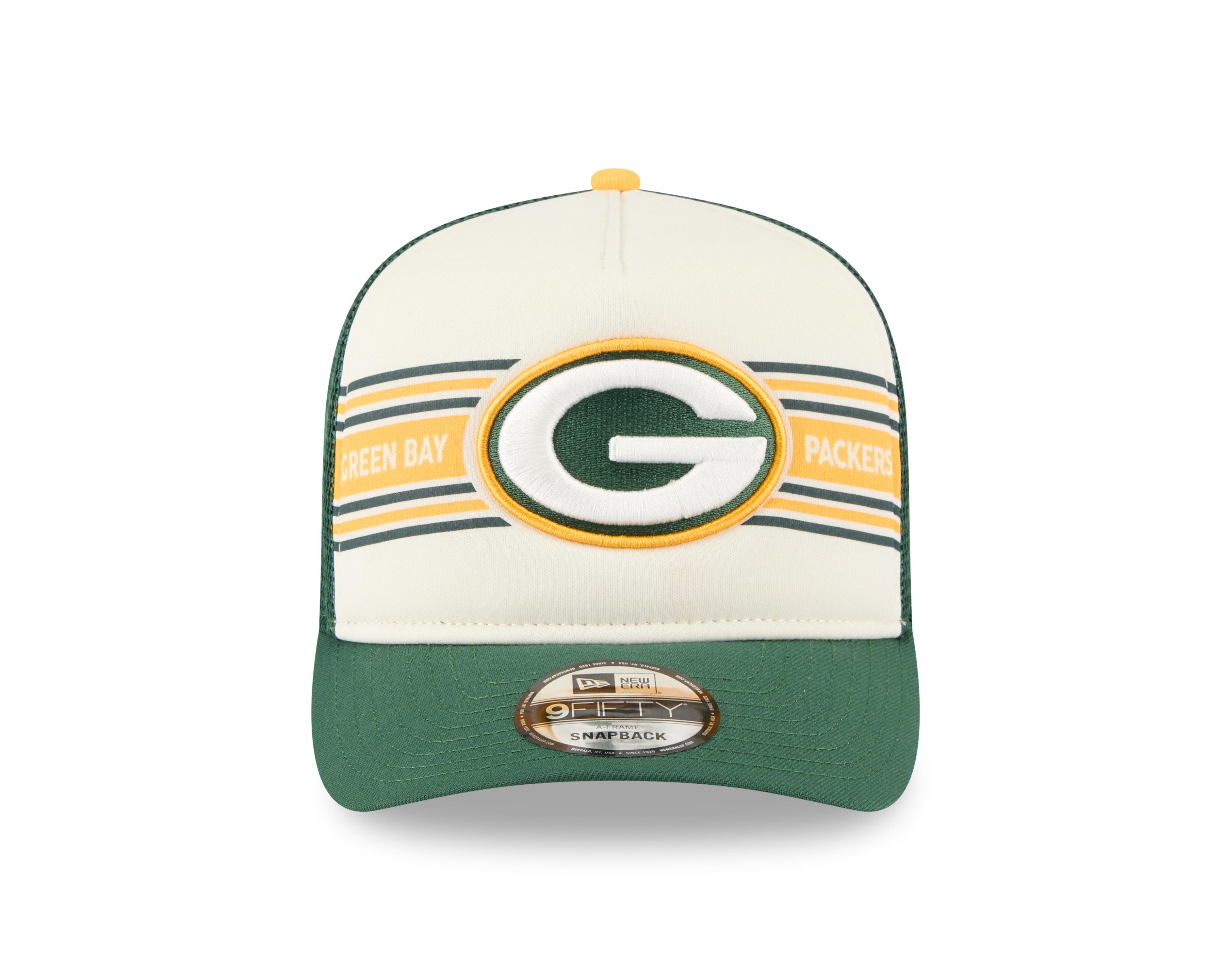 New Era Green Bay Packers 9FIFTY Banner Snapback Hat-Green