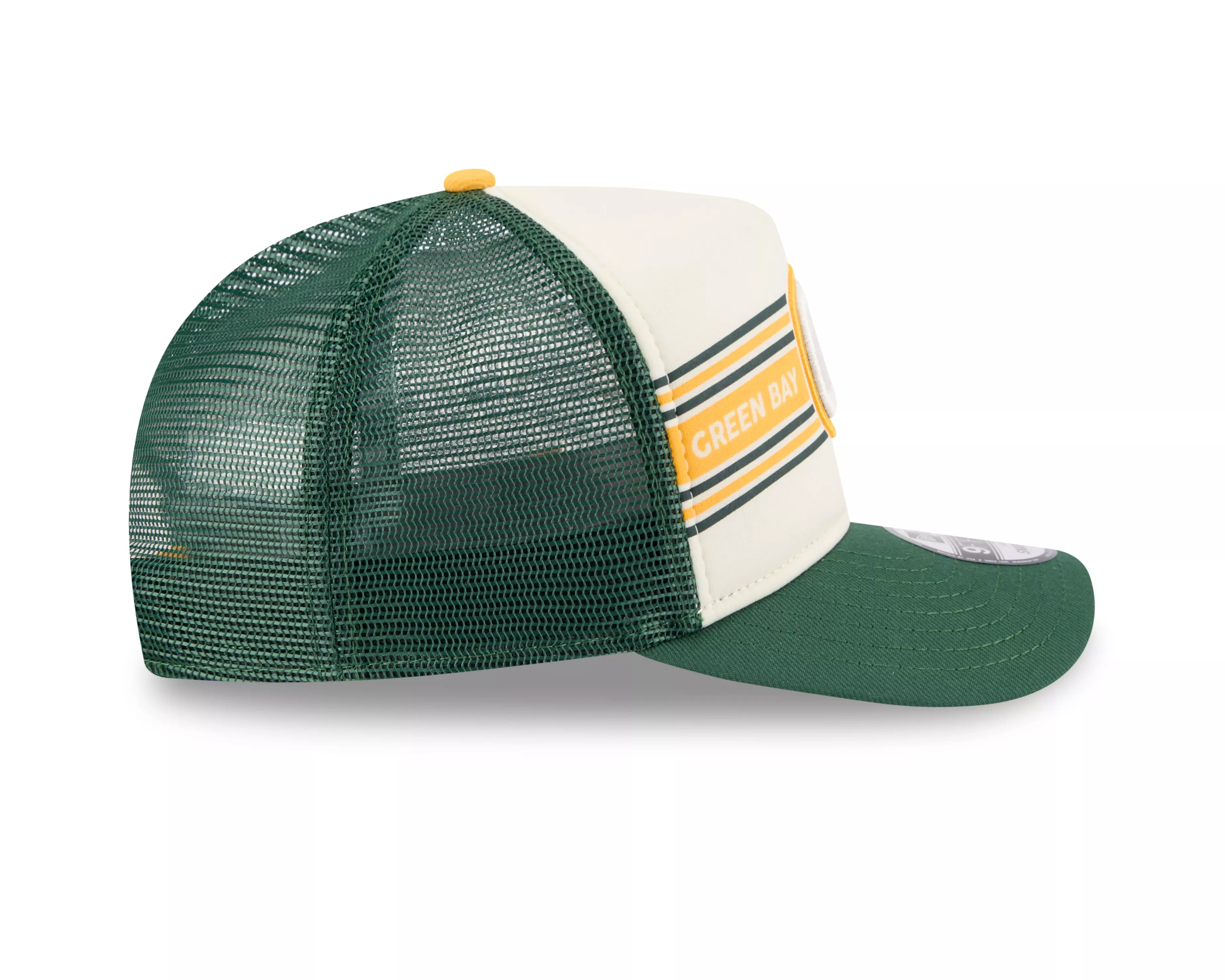 New Era Green Bay Packers 9FIFTY Banner Snapback Hat-Green - GREEN