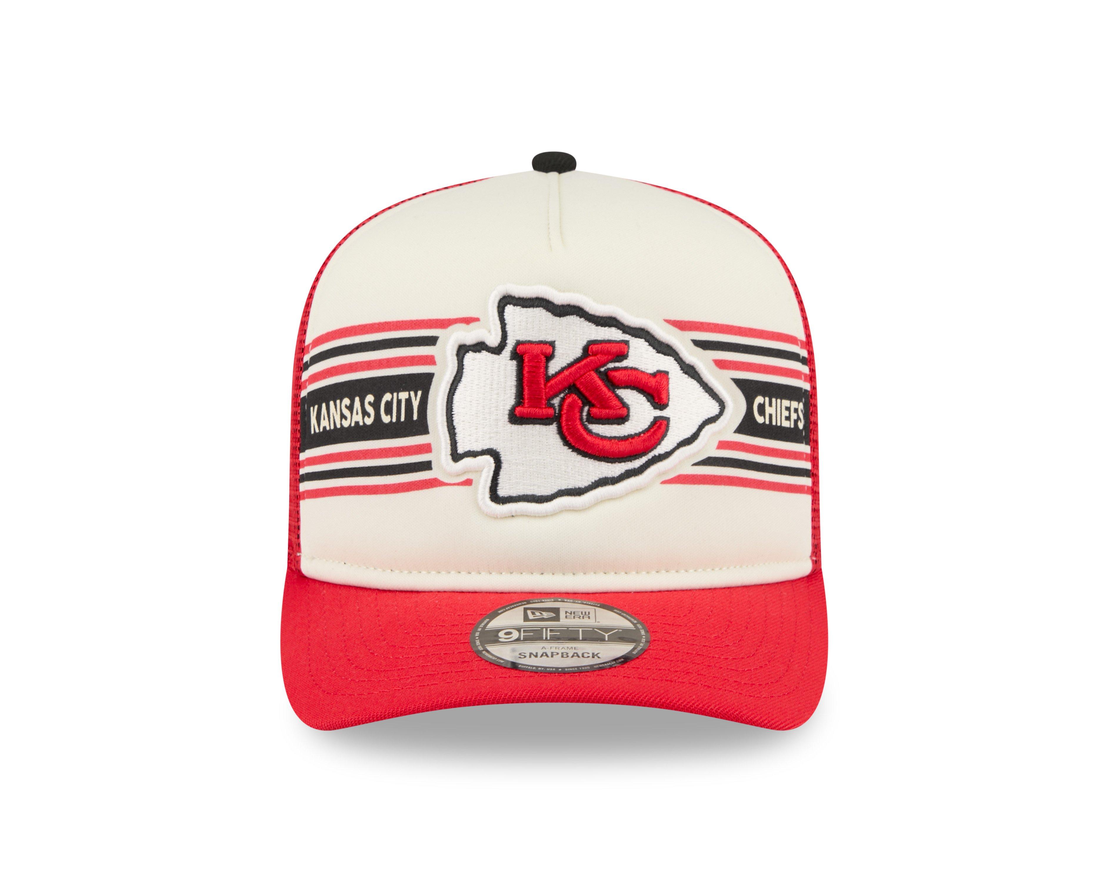 New Era Kansas City Chiefs 9FIFTY Banner Red Snapback Hat