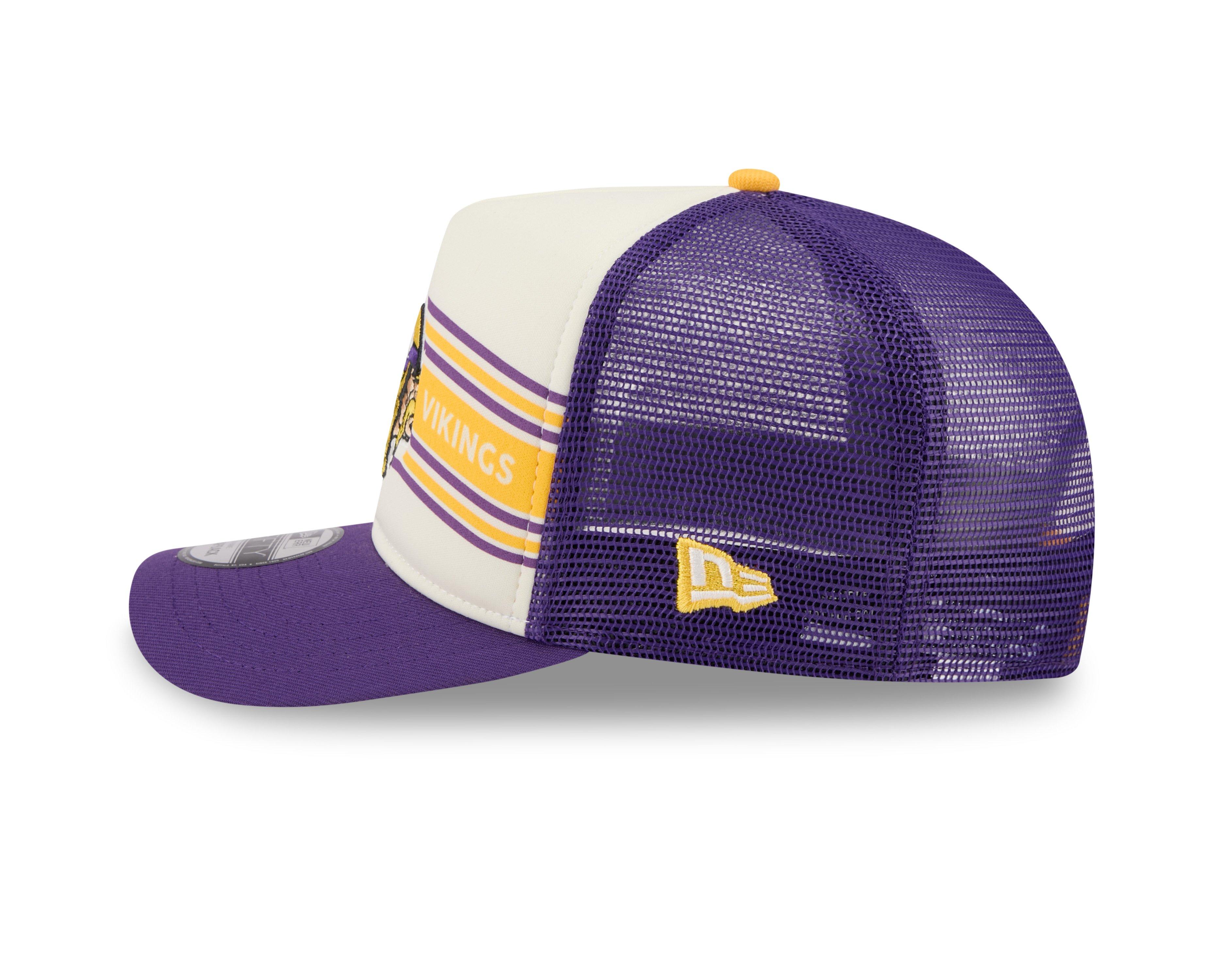 New Era Minnesota Vikings 9FIFTY Banner Purple Snapback Hat