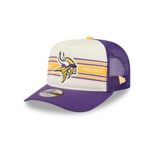 New Era Minnesota Vikings 9FIFTY Banner Snapback Hat-Purple