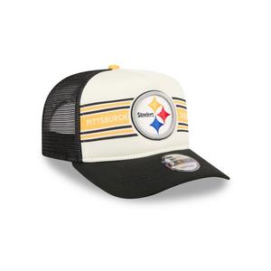 New Era Pittsburgh Steelers 9FIFTY Banner Snapback Hat-Black
