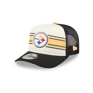 New Era Pittsburgh Steelers 9FIFTY Banner Snapback Hat-Black
