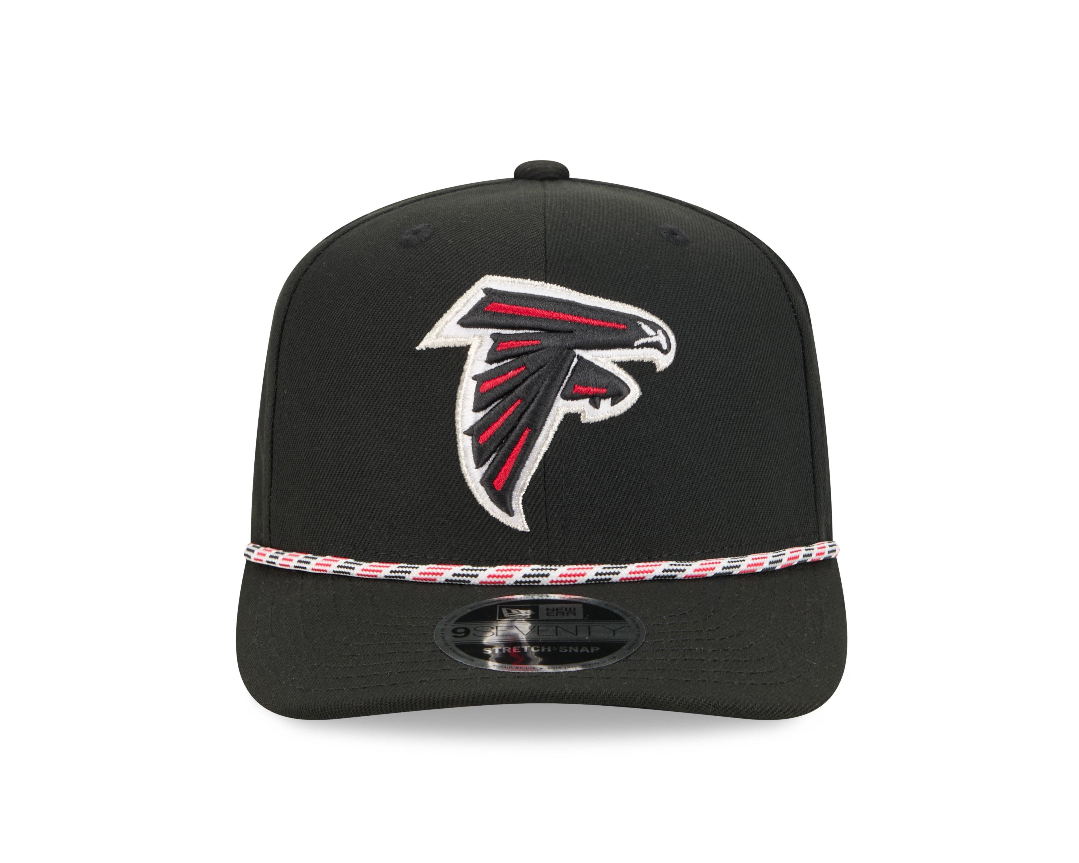 New Era Atlanta Falcons 9SEVENTY Rope Stretch Black Snapback Hat