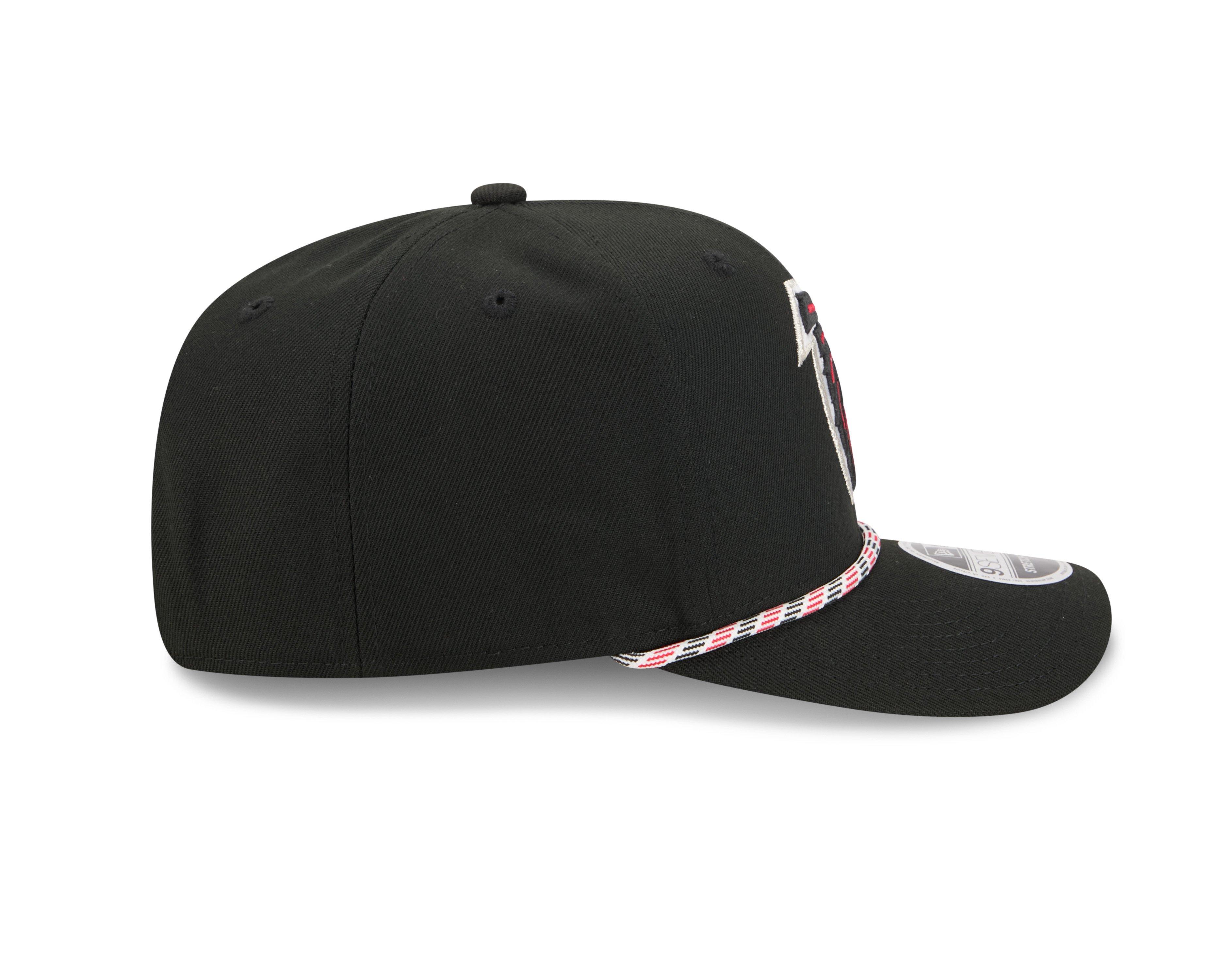 New Era Atlanta Falcons 9SEVENTY Rope Stretch Black Snapback Hat