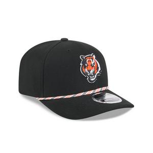 New Era Cincinnati Bengals 9SEVENTY Rope Stretch Snapback Hat-Black