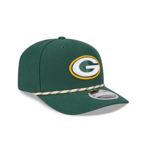 New Era Green Bay Packers 9SEVENTY Rope Stretch Snapback Hat-Green
