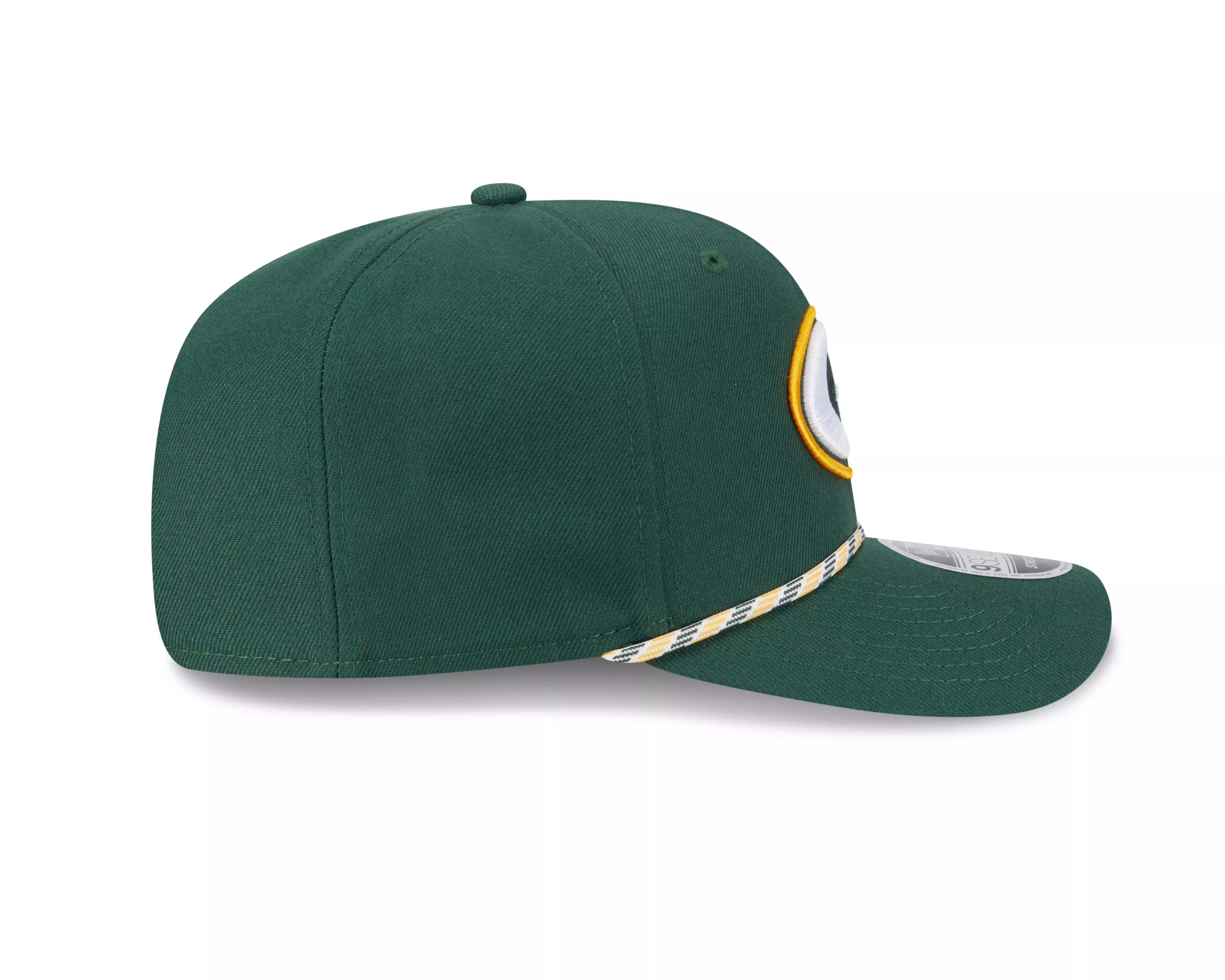 New Era Green Bay Packers 9SEVENTY Rope Stretch Snapback Hat-Green - GREEN